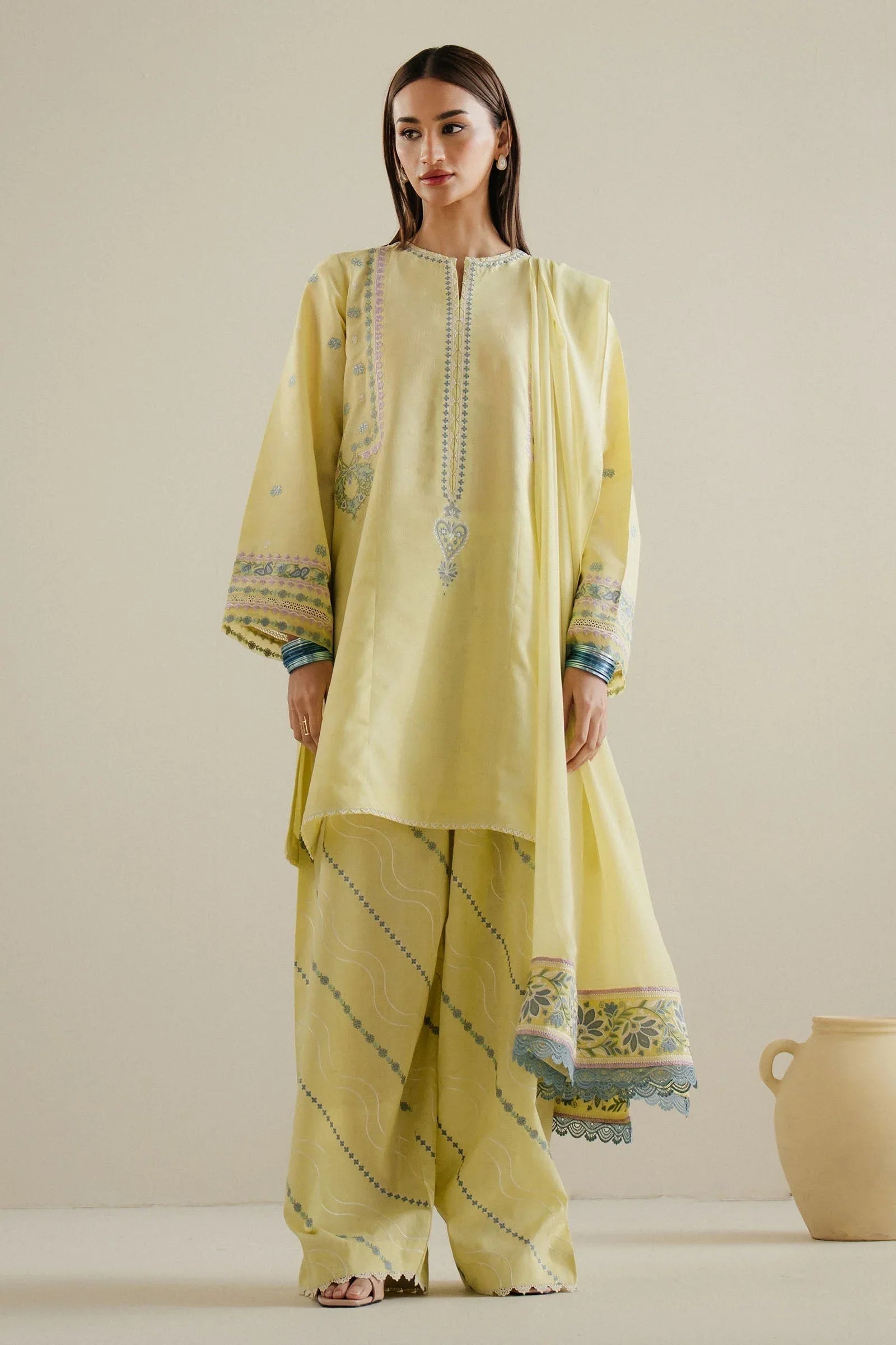 Zara Shahjahan | Eid Pret 25 | CR25P0221 - Rang-e-Khaas