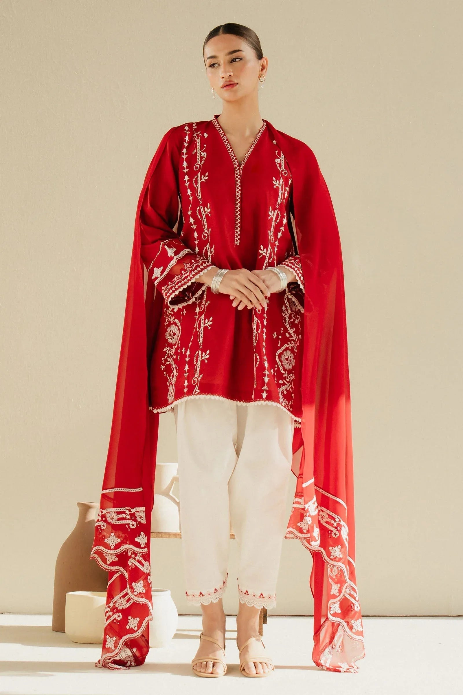 Zara Shahjahan | Eid Pret 25 | CR25P0224 - Rang-e-Khaas