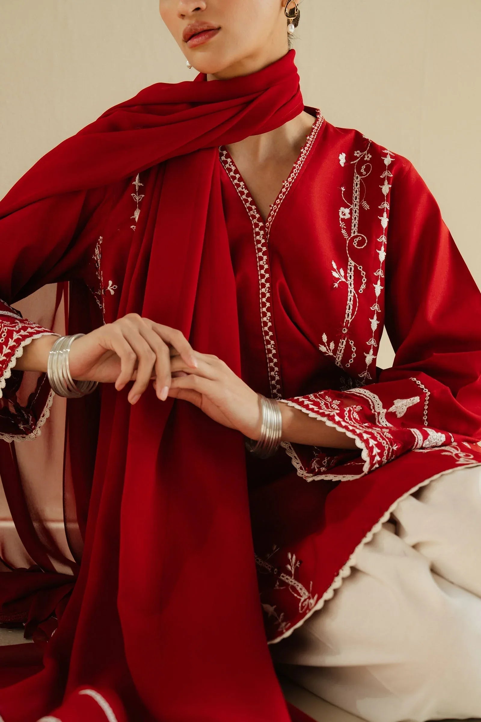 Zara Shahjahan | Eid Pret 25 | CR25P0224 - Rang-e-Khaas
