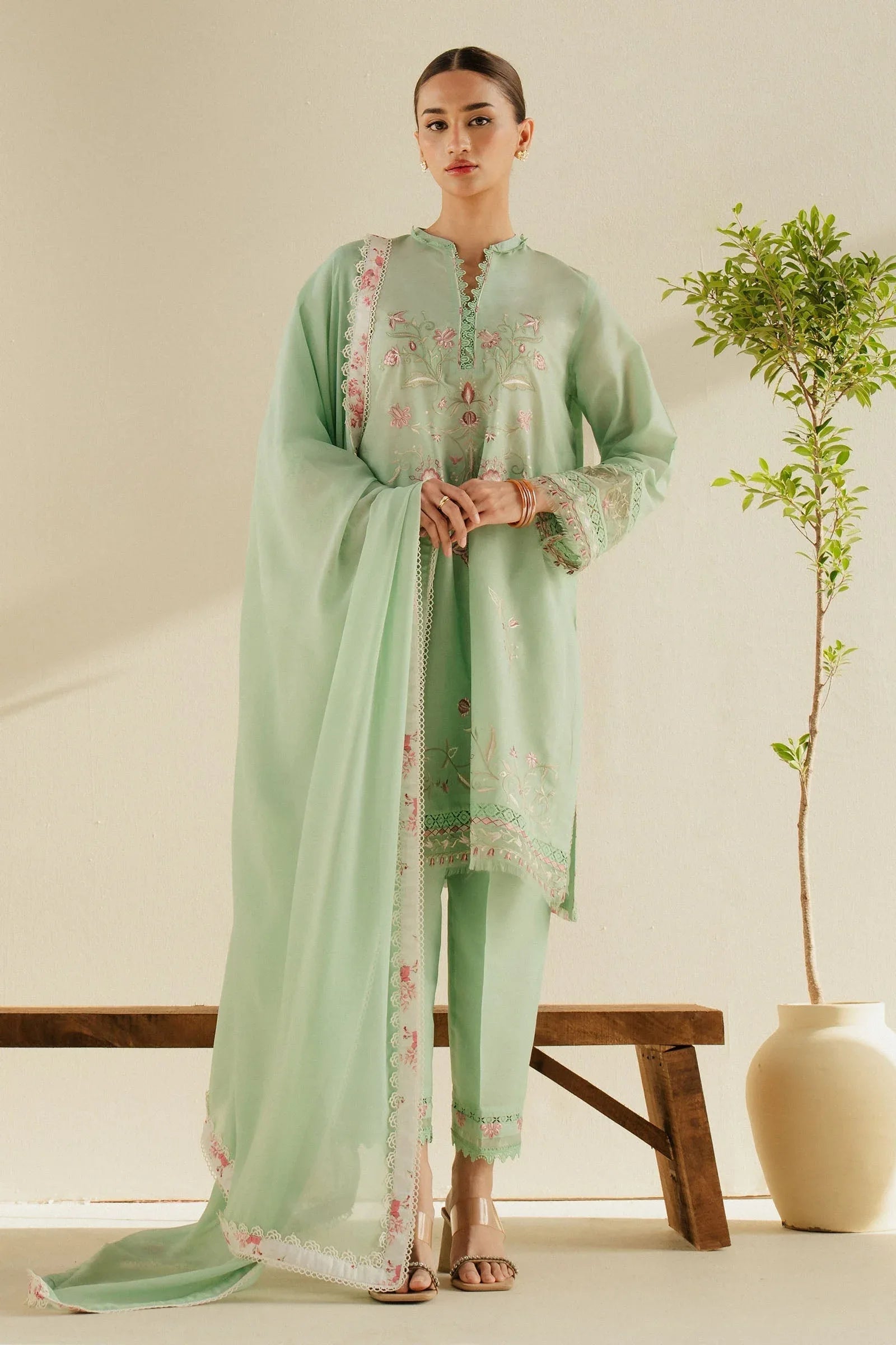 Zara Shahjahan | Eid Pret 25 |CR25P0225 - Rang-e-Khaas