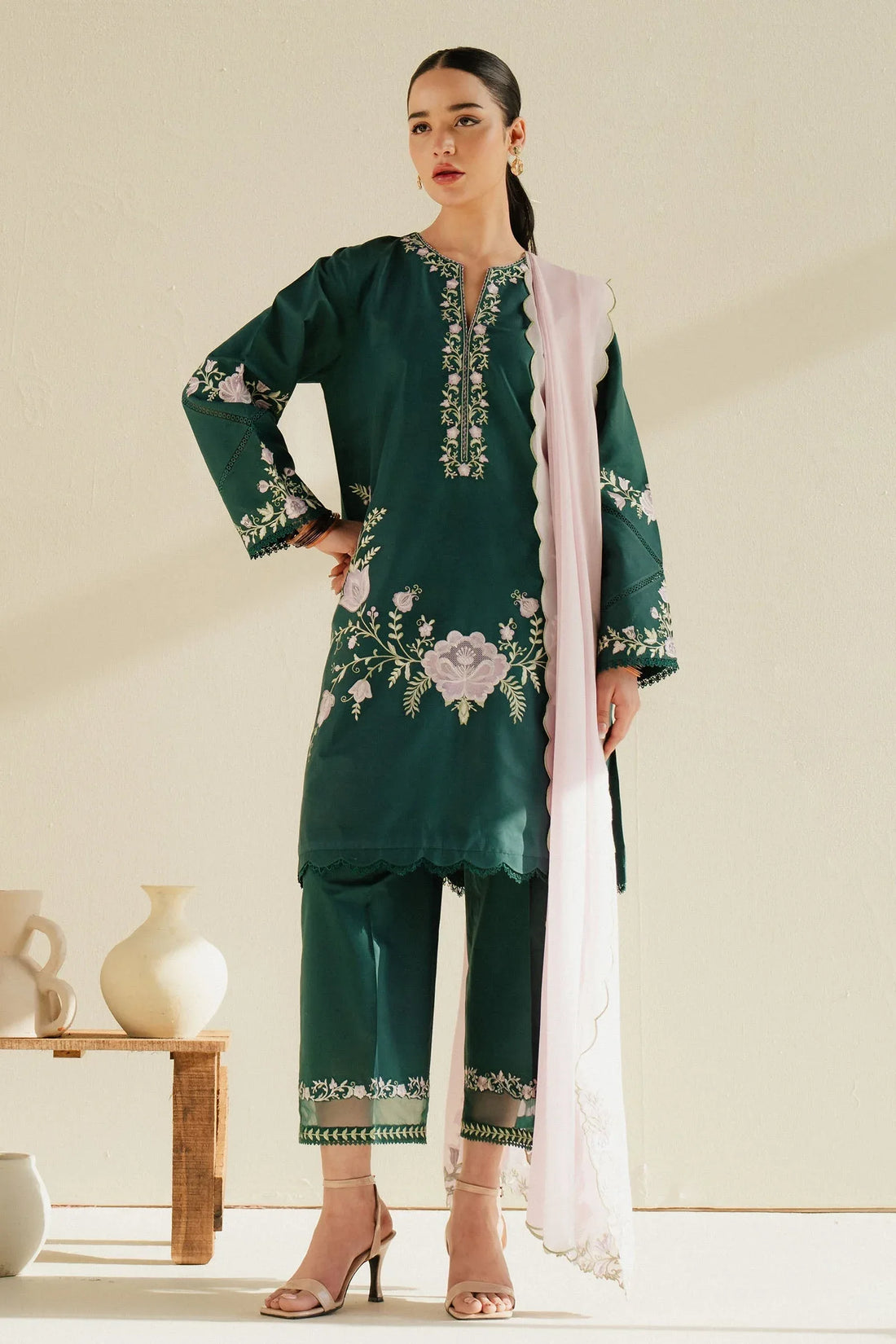 Zara Shahjahan | Eid Pret 25 | CR25P0227 - Rang-e-Khaas