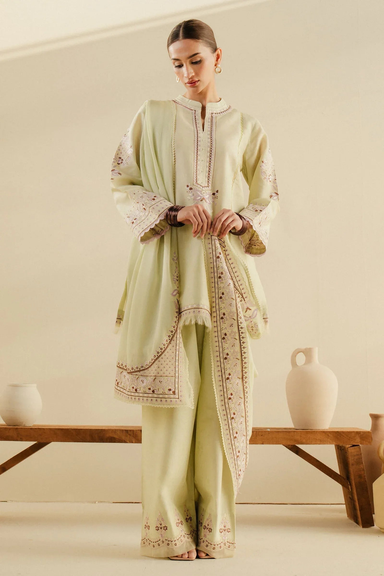 Zara Shahjahan | Eid Pret 25 | CR25P0229 - Rang-e-Khaas