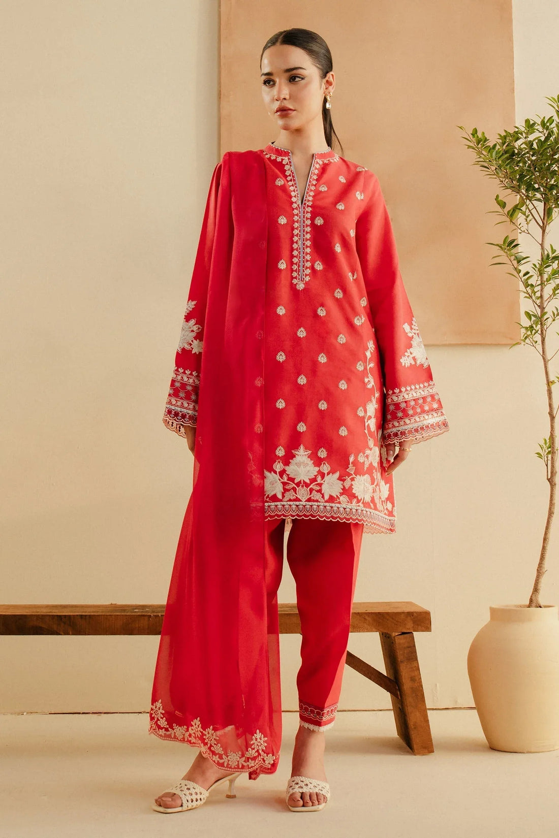 Zara Shahjahan | Eid Pret 25 | CR25P0230 - Rang-e-Khaas