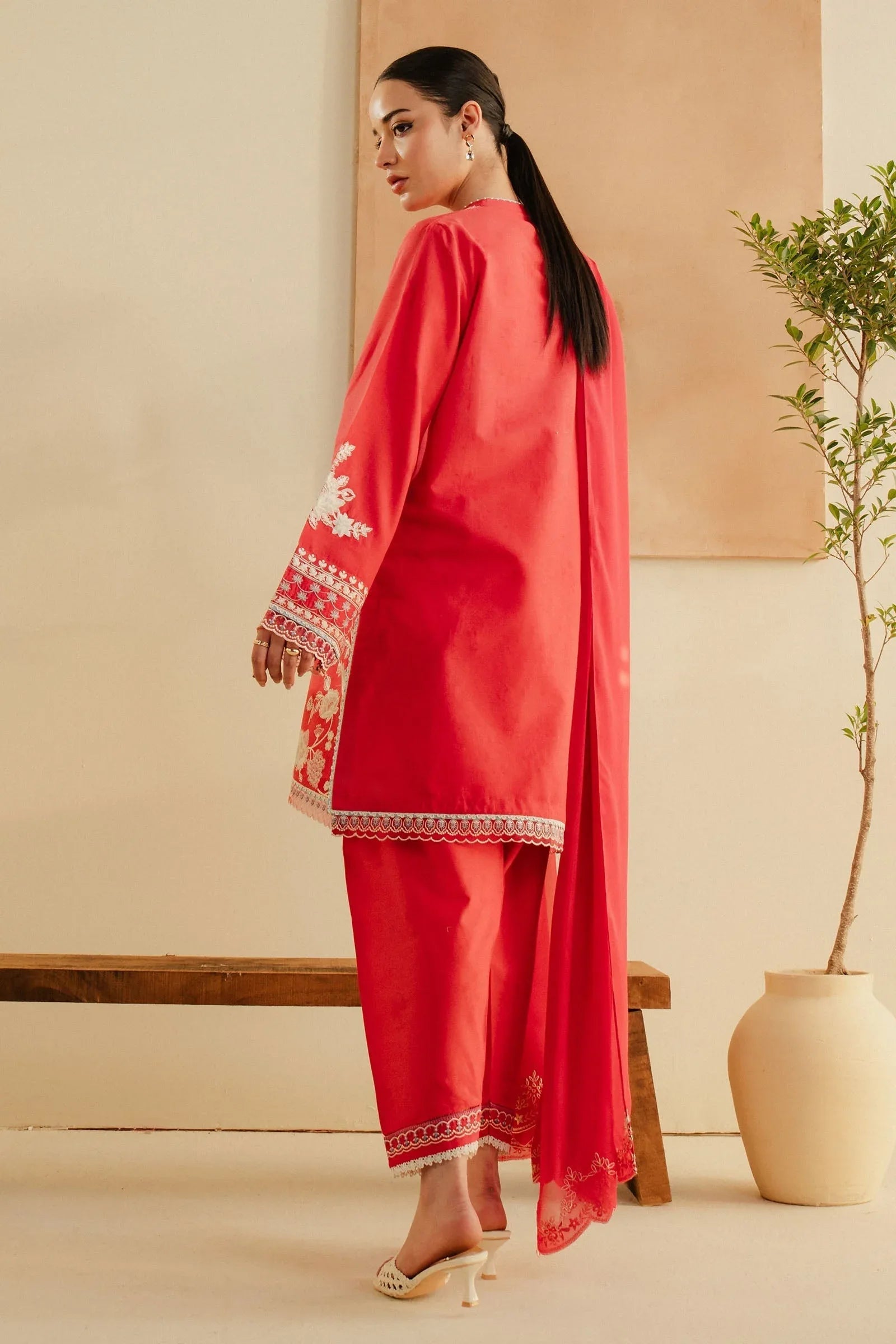 Zara Shahjahan | Eid Pret 25 | CR25P0230 - Rang-e-Khaas