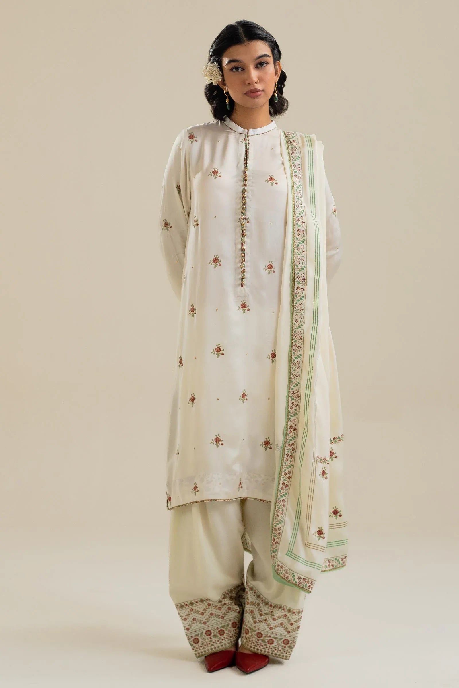 Zara Shahjahan | Handcrafted Suits | ZHC-041 - Rang-e-Khaas