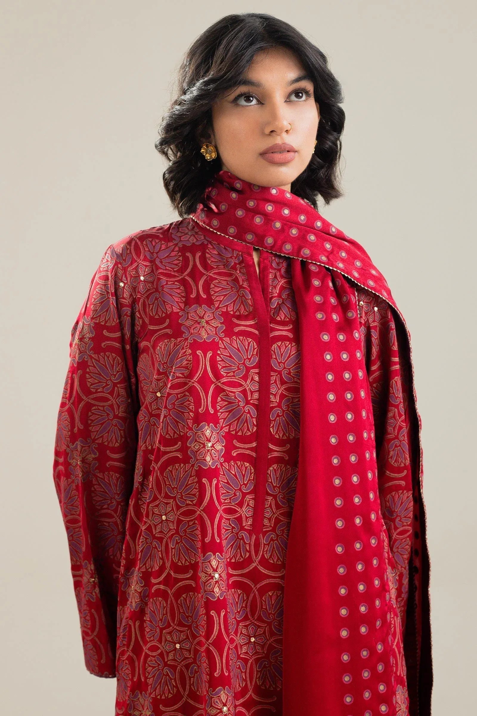Zara Shahjahan | Handcrafted Suits | ZHC-045 - Rang-e-Khaas
