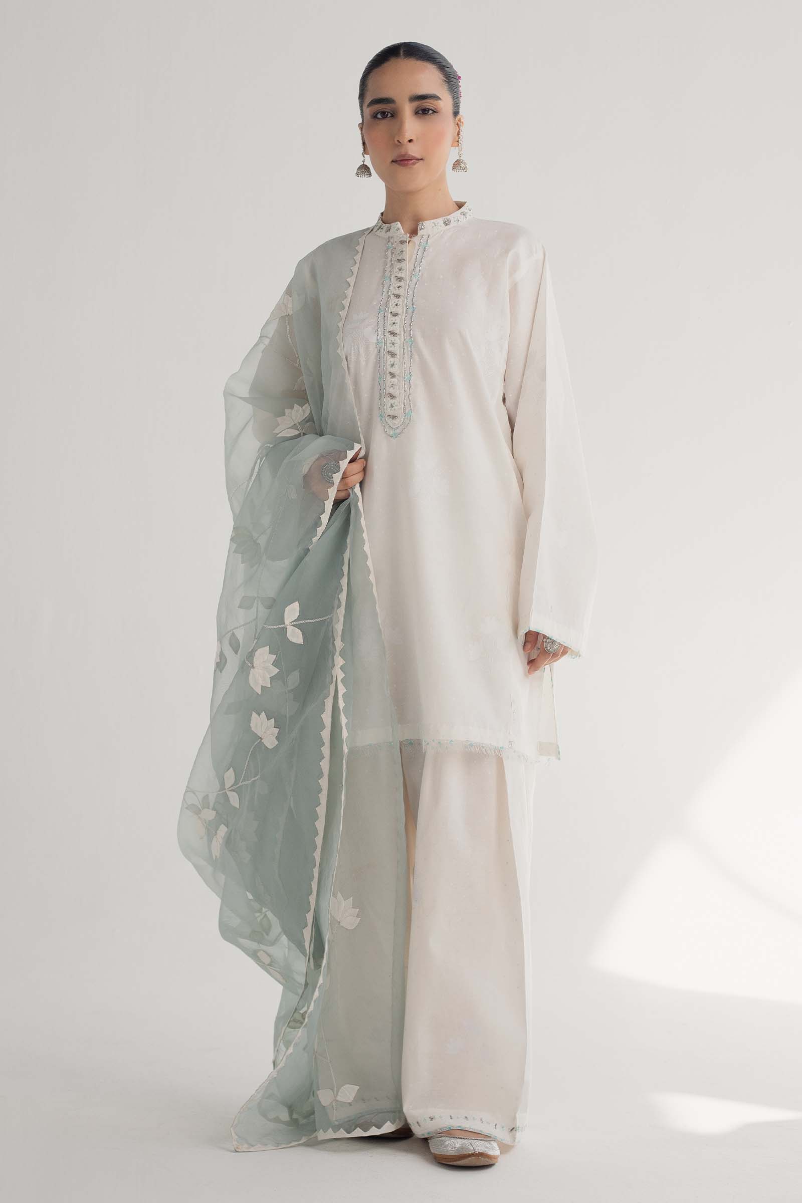 Zara Shahjahan | Handcrafted Suits | ZHC-046 - Rang-e-Khaas