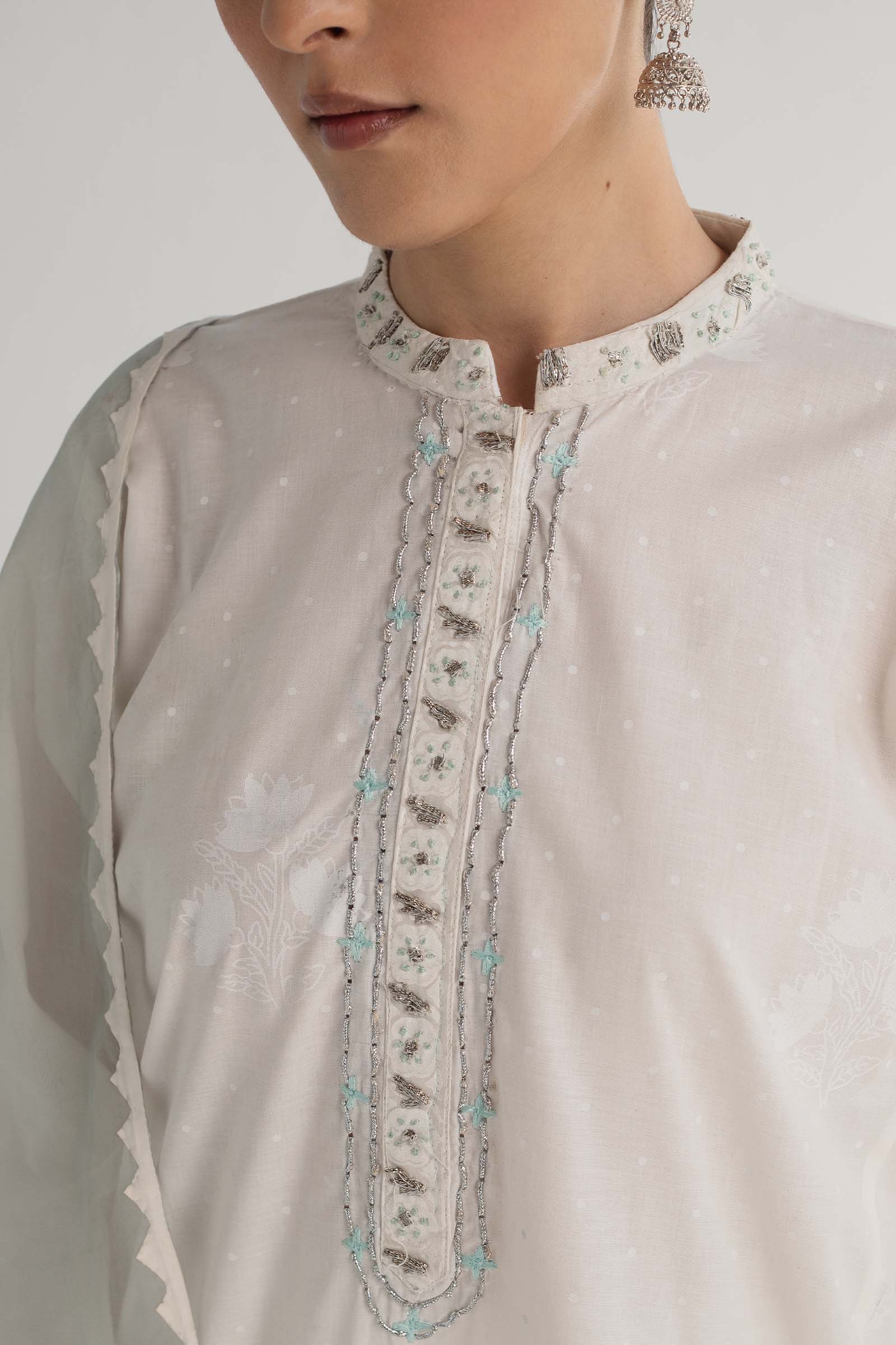 Zara Shahjahan | Handcrafted Suits | ZHC-046 - Rang-e-Khaas