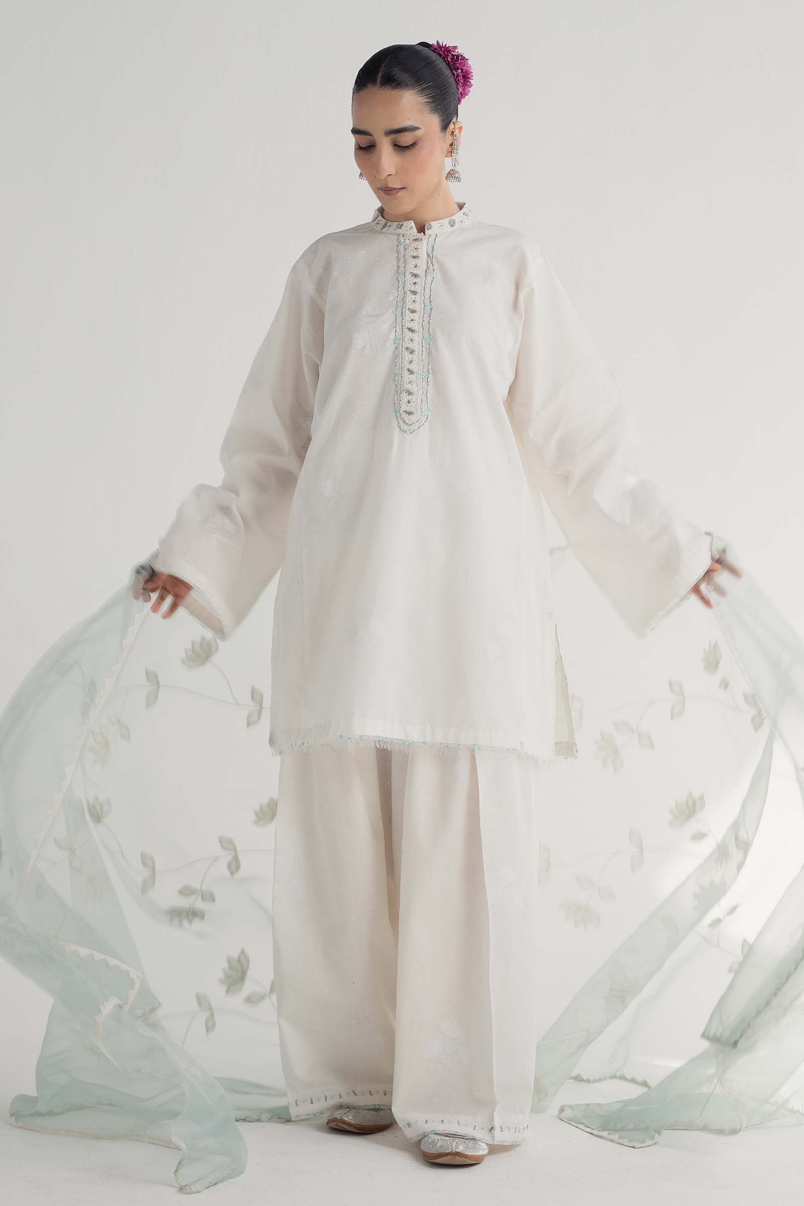 Zara Shahjahan | Handcrafted Suits | ZHC-046 - Rang-e-Khaas