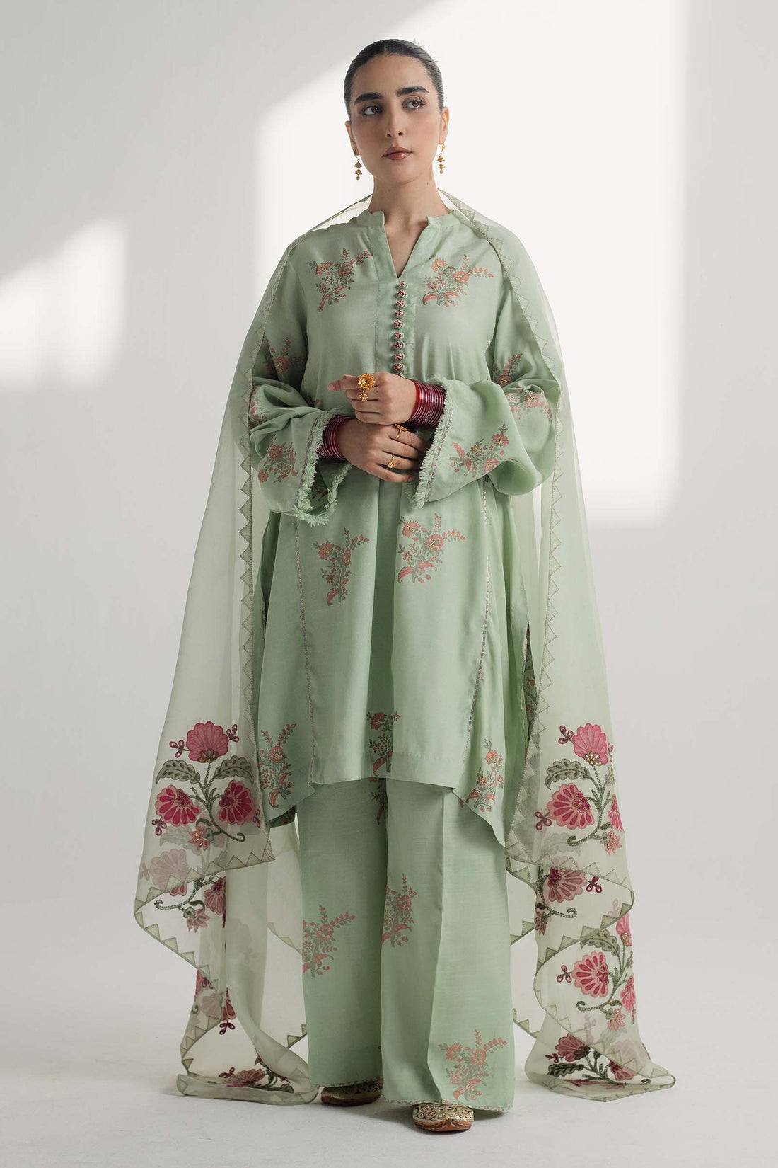 Zara Shahjahan | Handcrafted Suits | ZHC-047 - Rang-e-Khaas