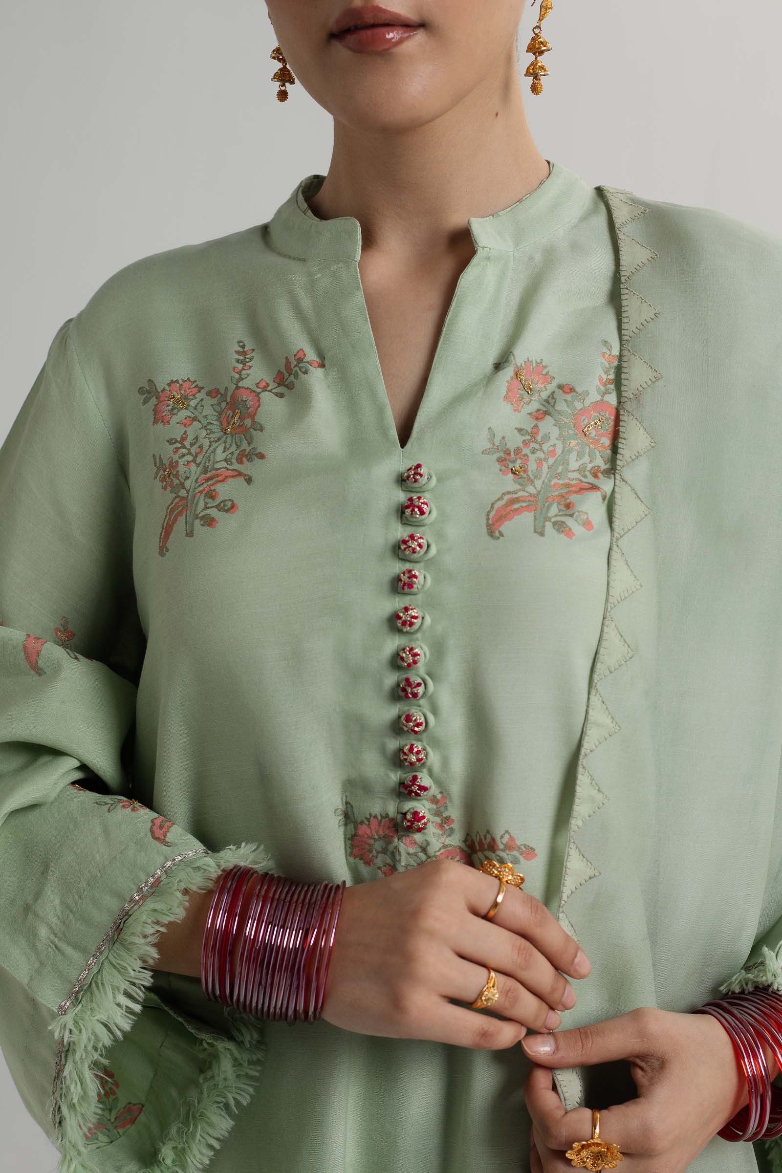 Zara Shahjahan | Handcrafted Suits | ZHC-047 - Rang-e-Khaas
