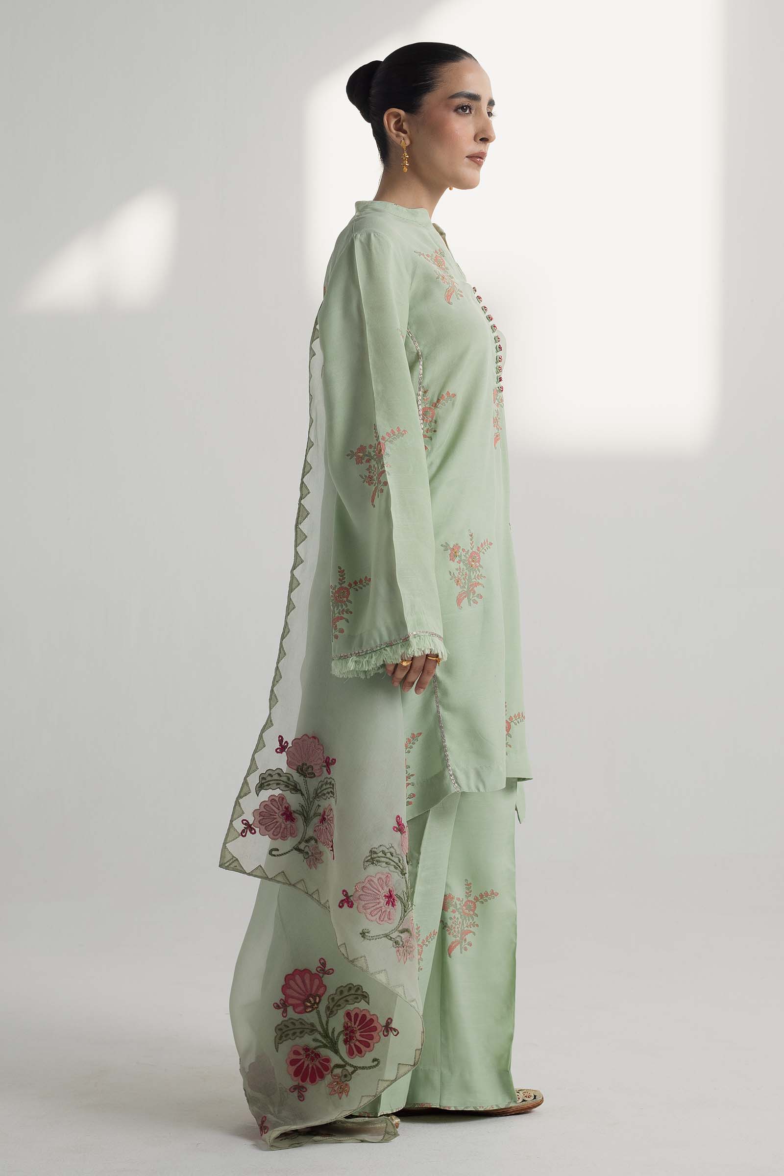 Zara Shahjahan | Handcrafted Suits | ZHC-047 - Rang-e-Khaas