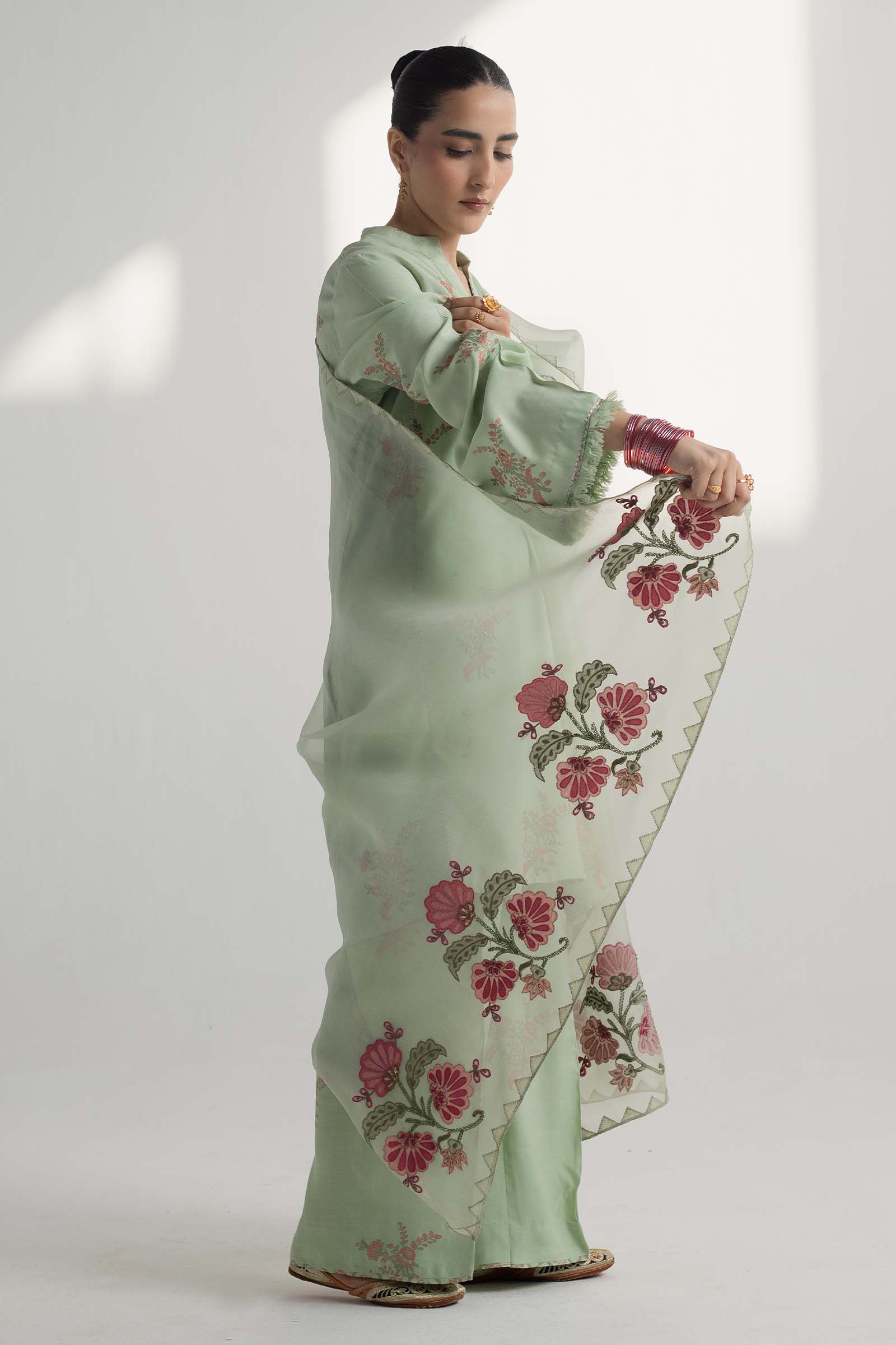 Zara Shahjahan | Handcrafted Suits | ZHC-047 - Rang-e-Khaas