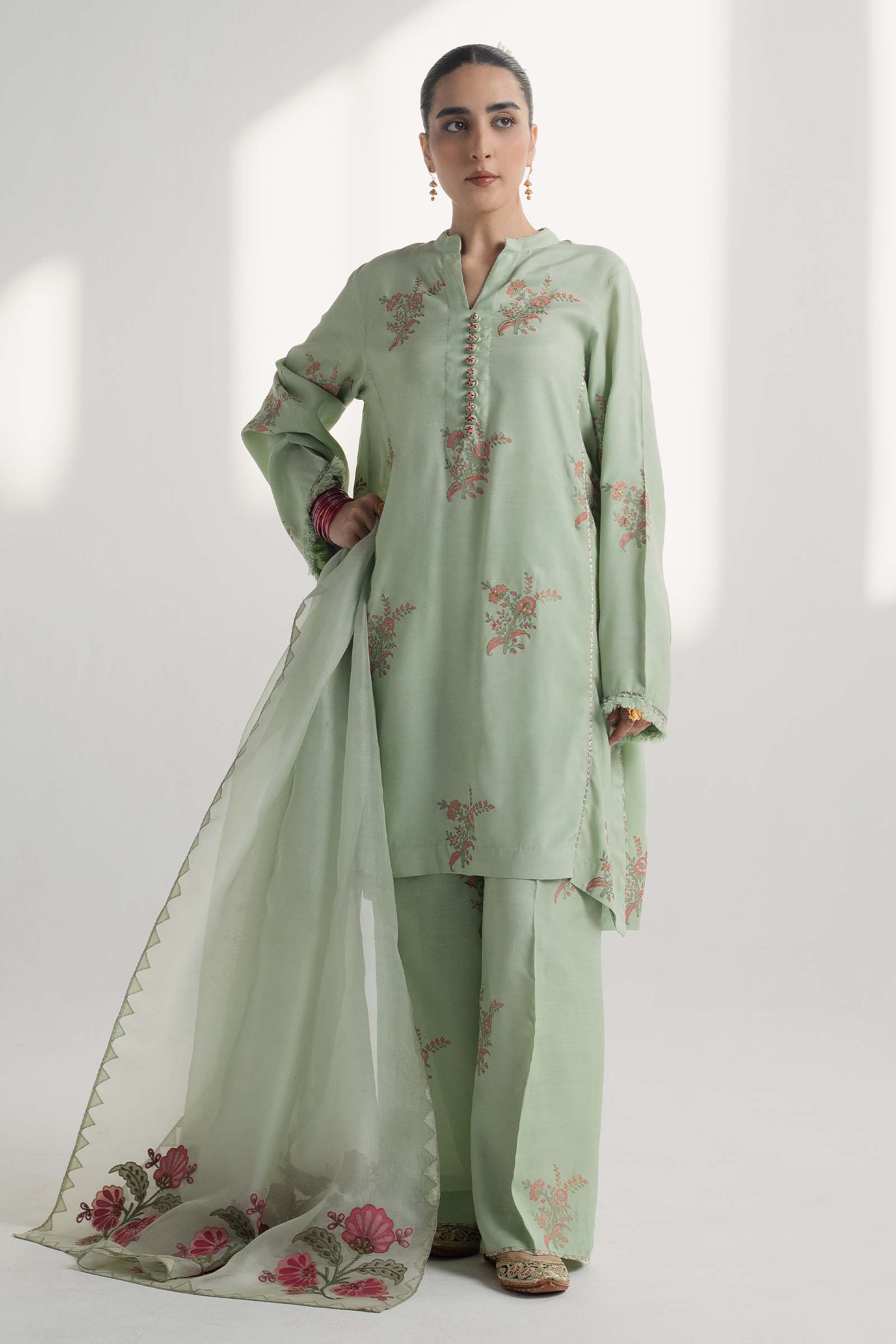 Zara Shahjahan | Handcrafted Suits | ZHC-047 - Rang-e-Khaas
