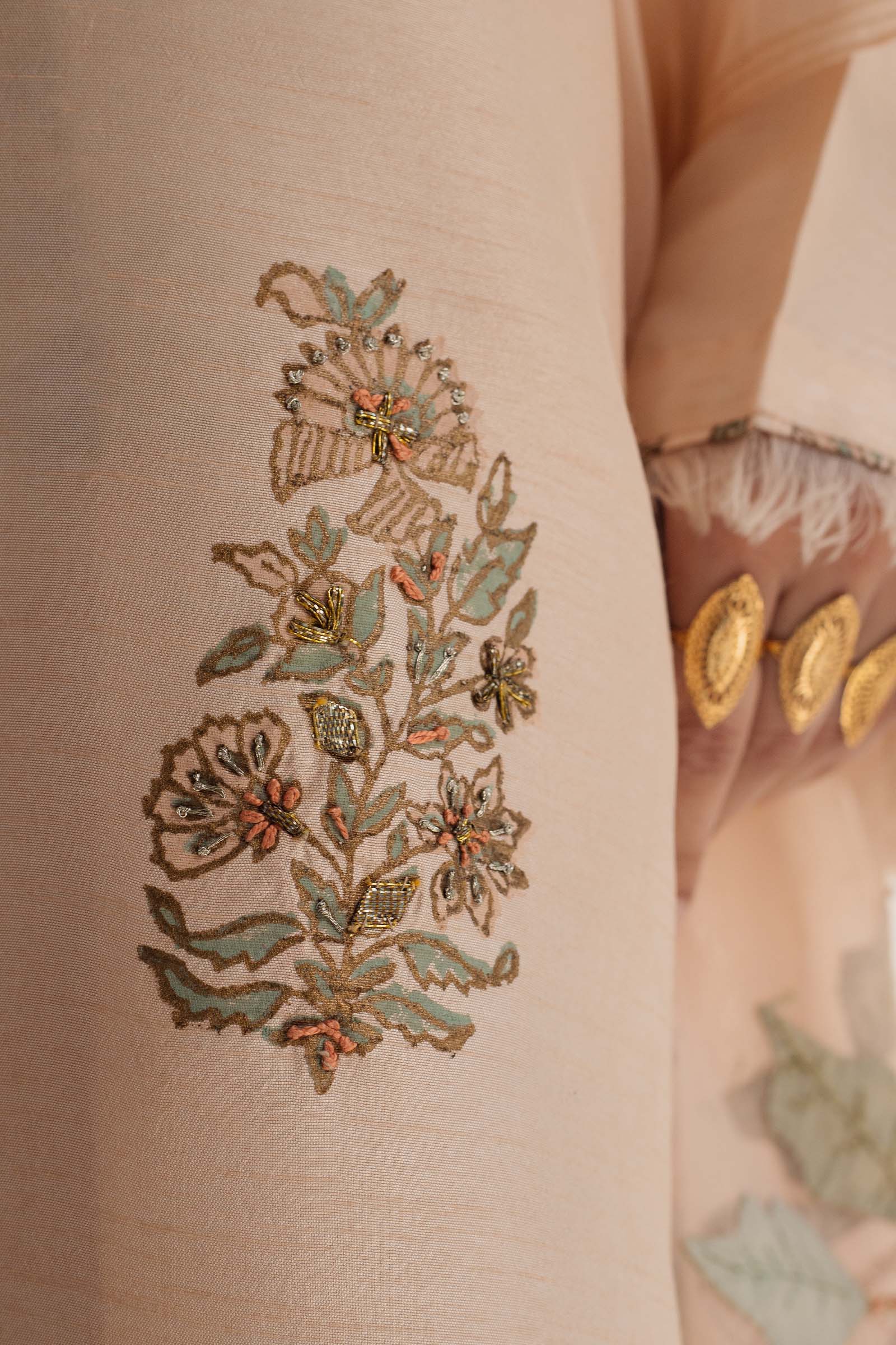 Zara Shahjahan | Handcrafted Suits | ZHC-049 - Rang-e-Khaas