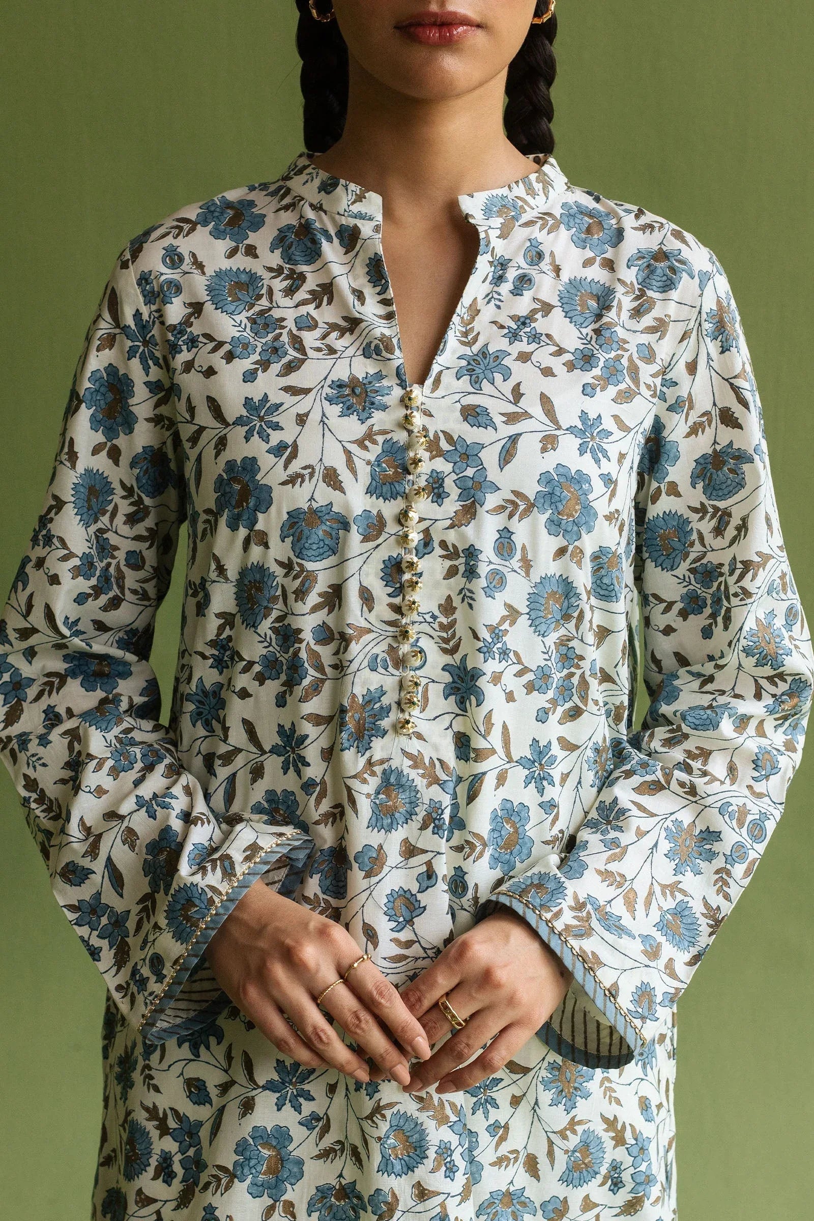 Zara Shahjahan | Handcrafted Suits | ZHC-051 - Rang-e-Khaas