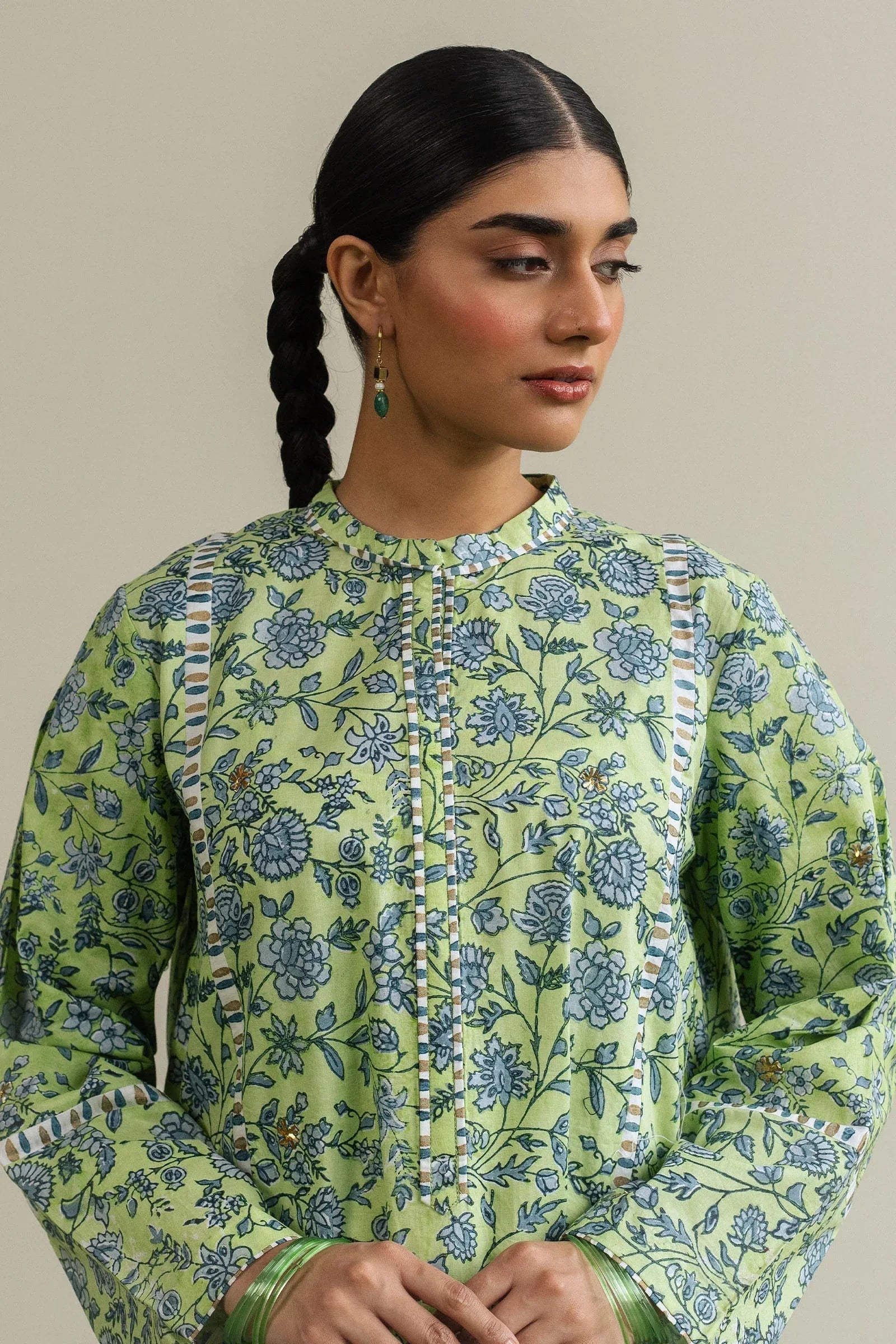 Zara Shahjahan | Handcrafted Suits | ZHC-052 - Rang-e-Khaas