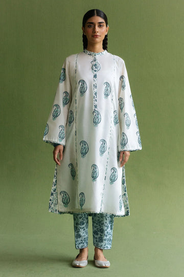 Zara Shahjahan | Handcrafted Suits | ZHC-054 - Rang-e-Khaas