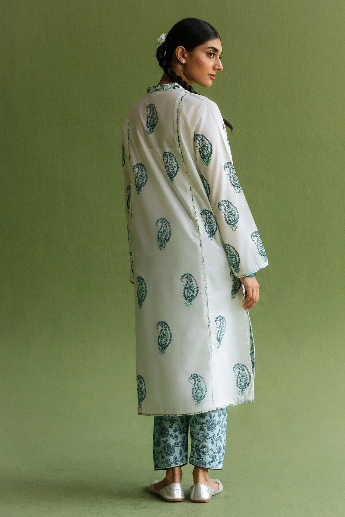 Zara Shahjahan | Handcrafted Suits | ZHC-054 - Rang-e-Khaas