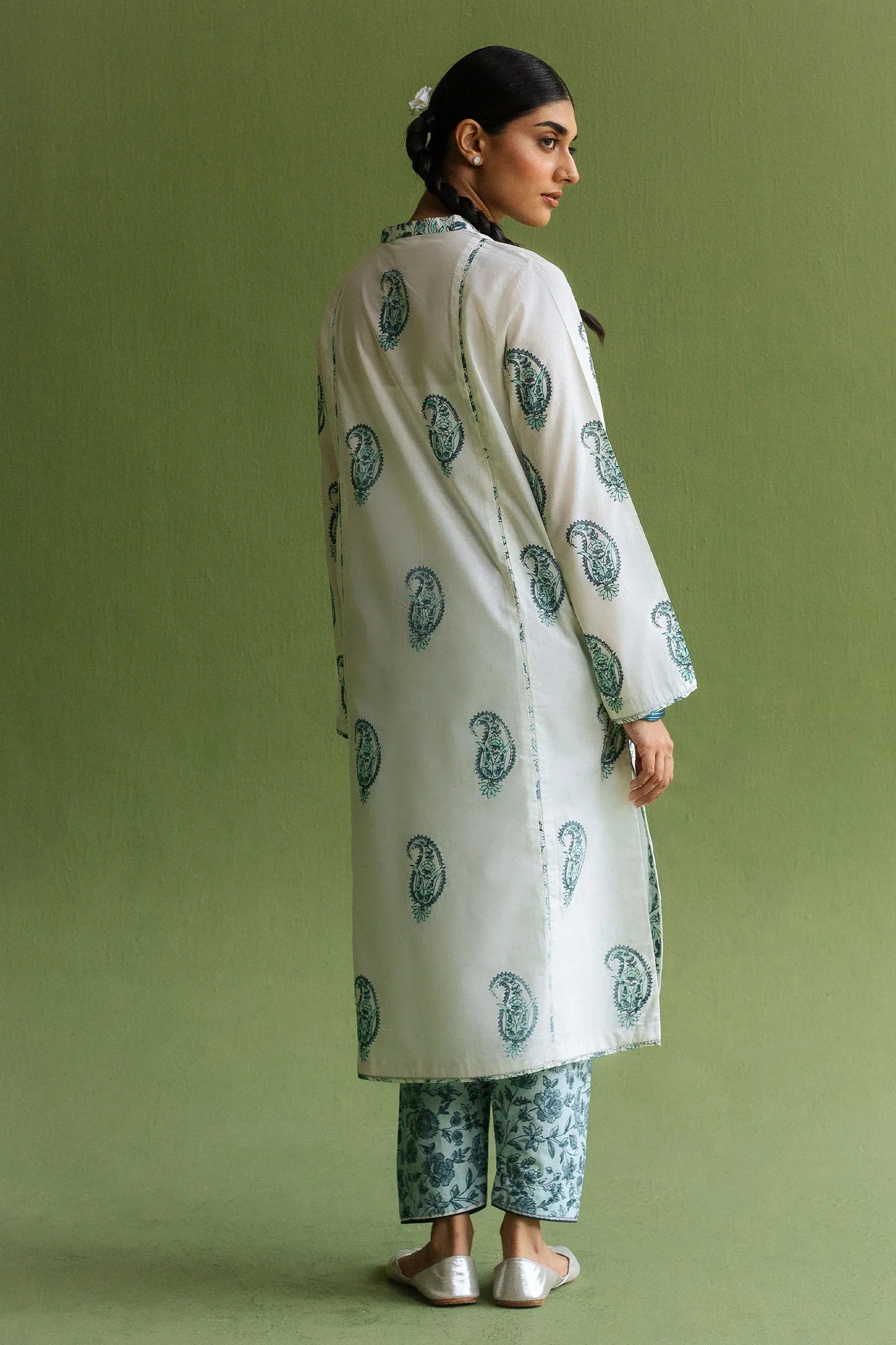 Zara Shahjahan | Handcrafted Suits | ZHC-054 - Rang-e-Khaas