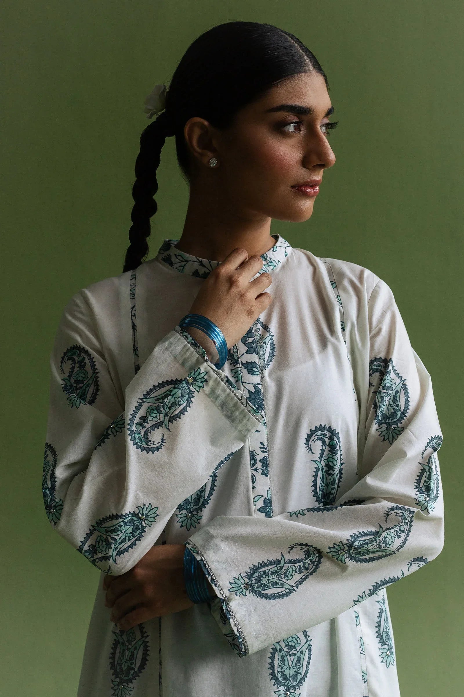 Zara Shahjahan | Handcrafted Suits | ZHC-054 - Rang-e-Khaas