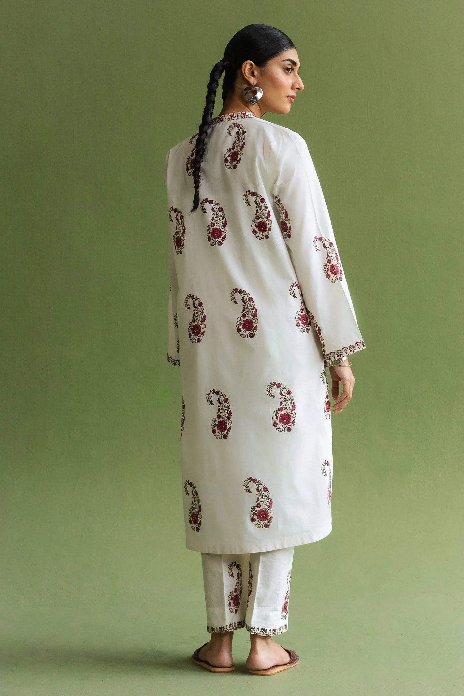 Zara Shahjahan | Handcrafted Suits | ZHC-055 - Rang-e-Khaas