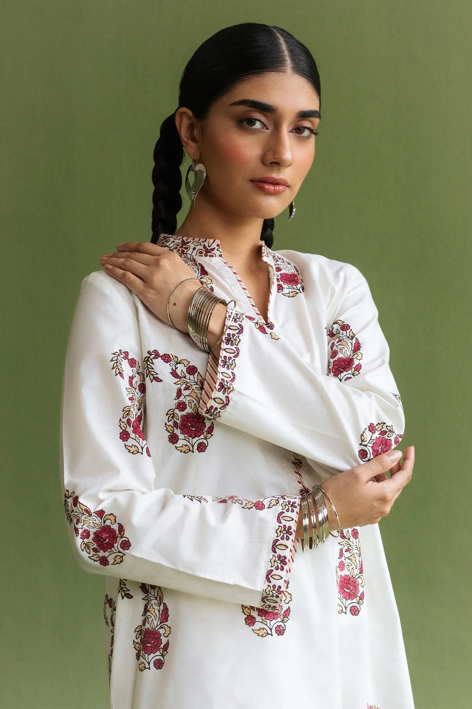 Zara Shahjahan | Handcrafted Suits | ZHC-055 - Rang-e-Khaas