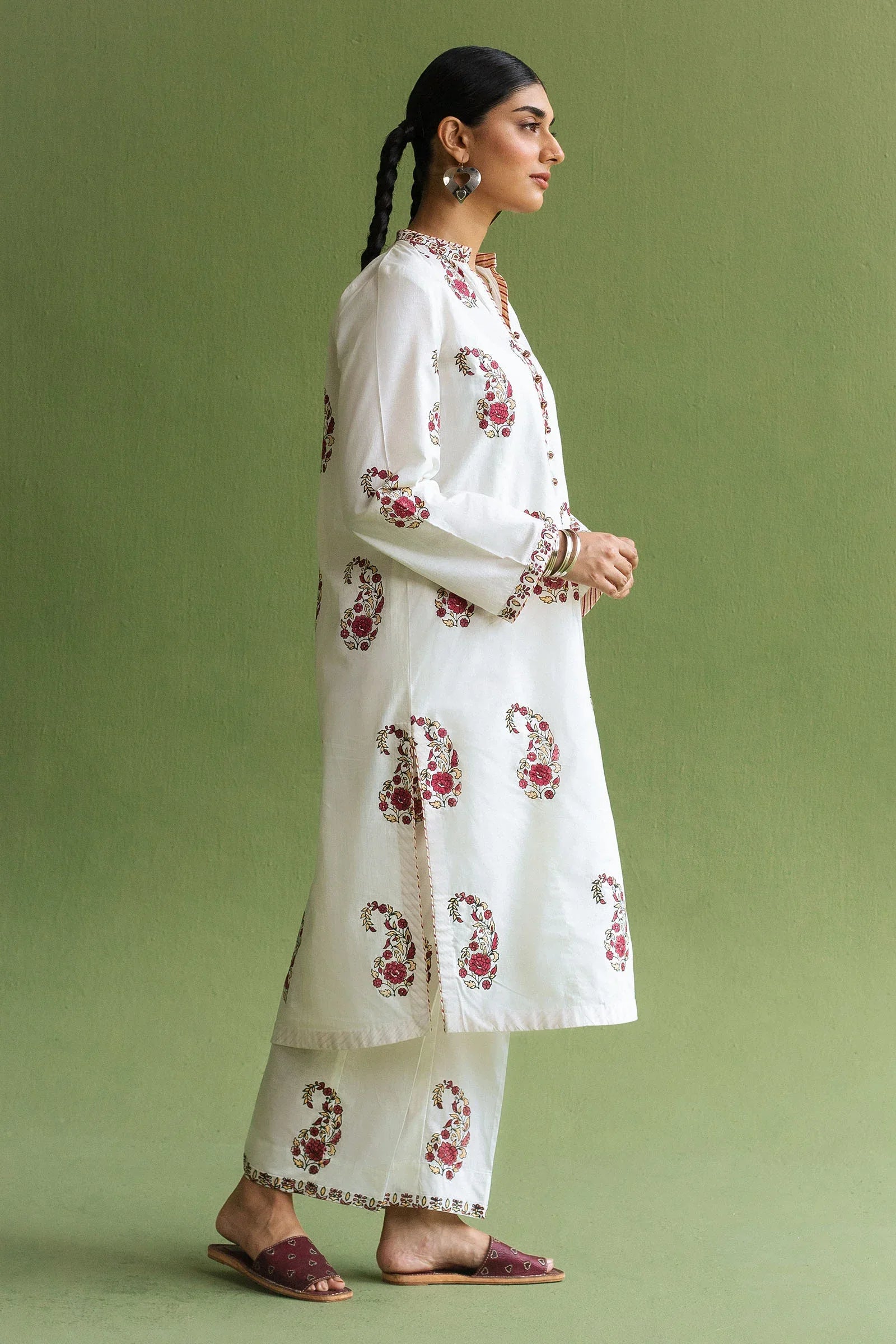 Zara Shahjahan | Handcrafted Suits | ZHC-055 - Rang-e-Khaas