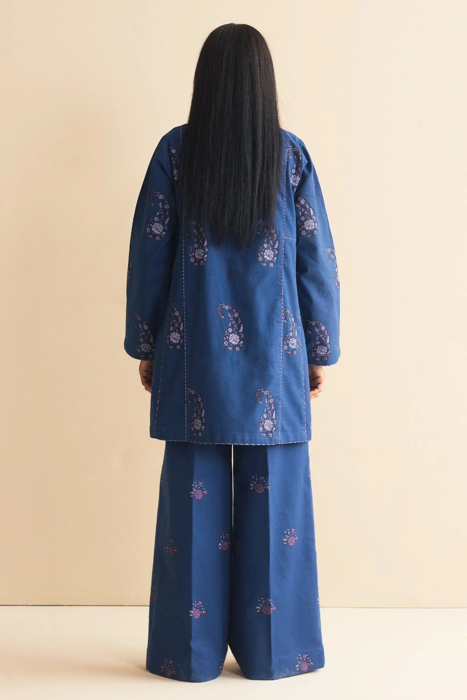 Zara Shahjahan | Handcrafted Suits | ZHC-056 - Rang-e-Khaas