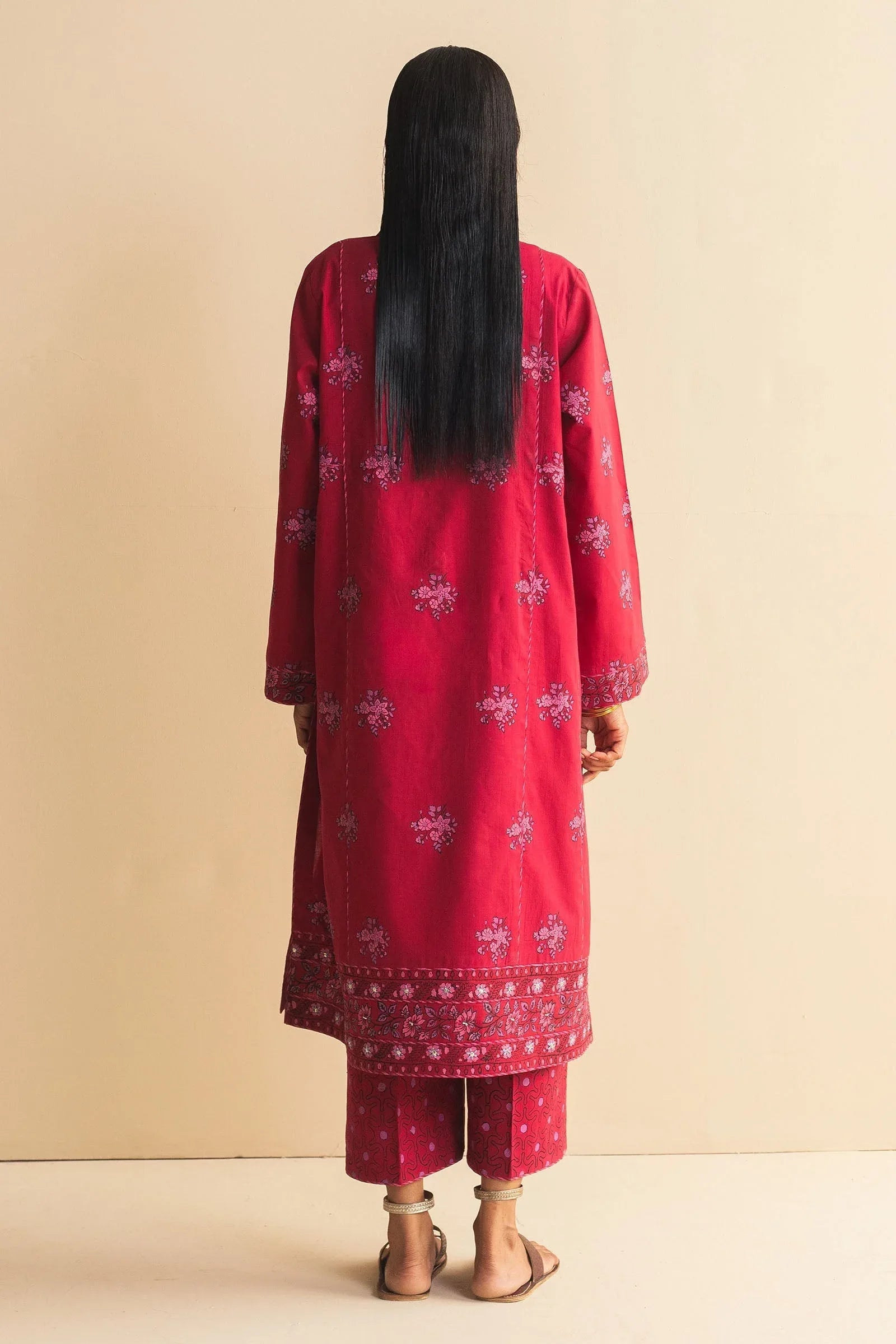 Zara Shahjahan | Handcrafted Suits | ZHC-058 - Rang-e-Khaas
