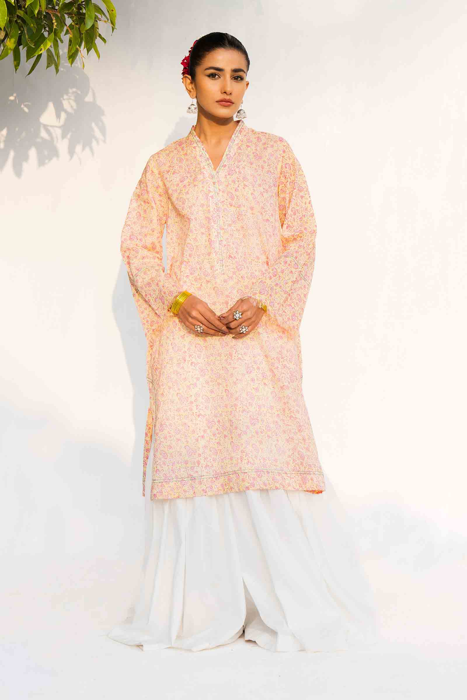 Zara Shahjahan | Handcrafted Suits | ZHC-07 - Rang-e-Khaas