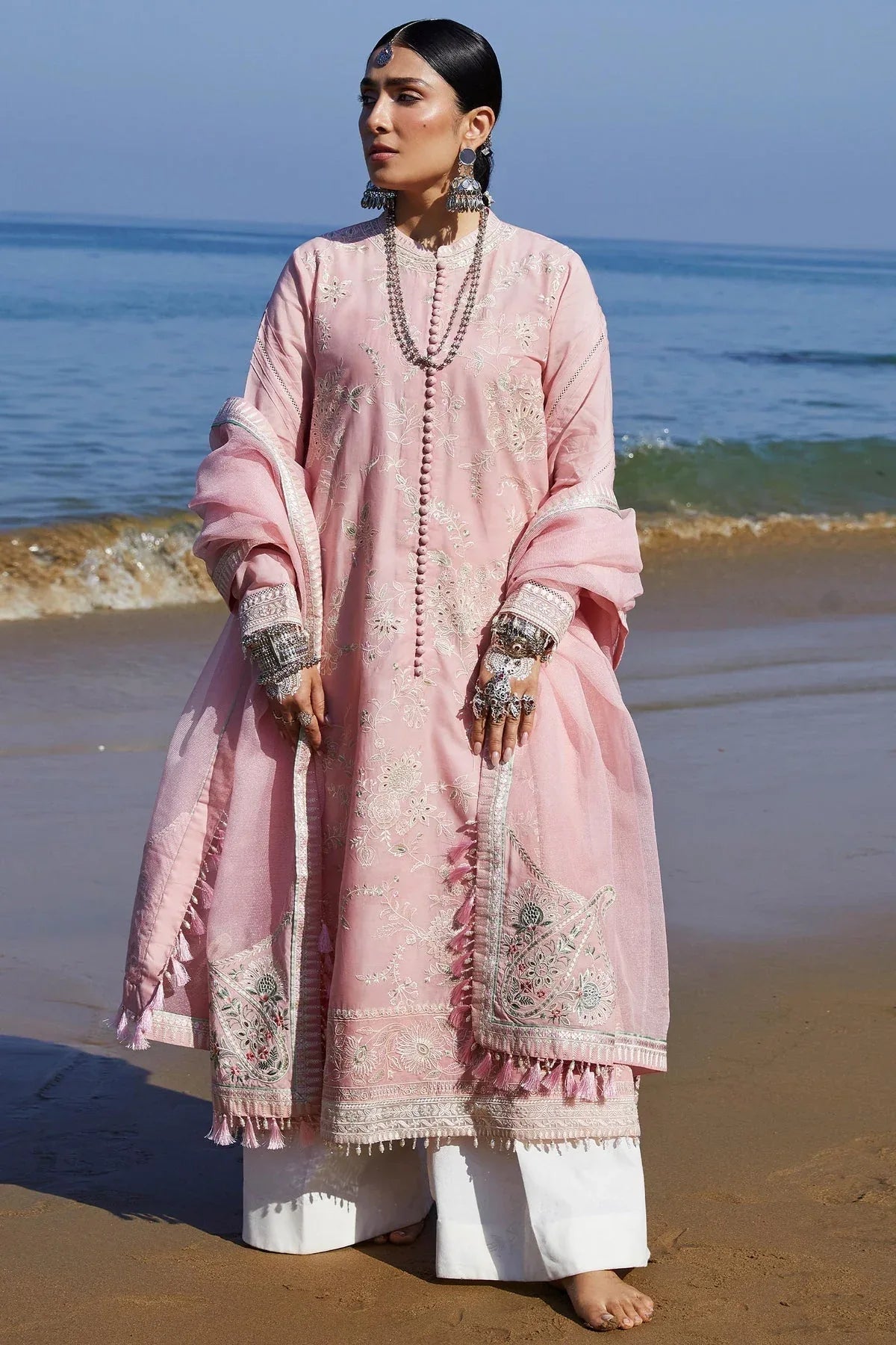 Zara Shahjahan | Luxury Lawn 24 | AMIRA-5A - Rang-e-Khaas