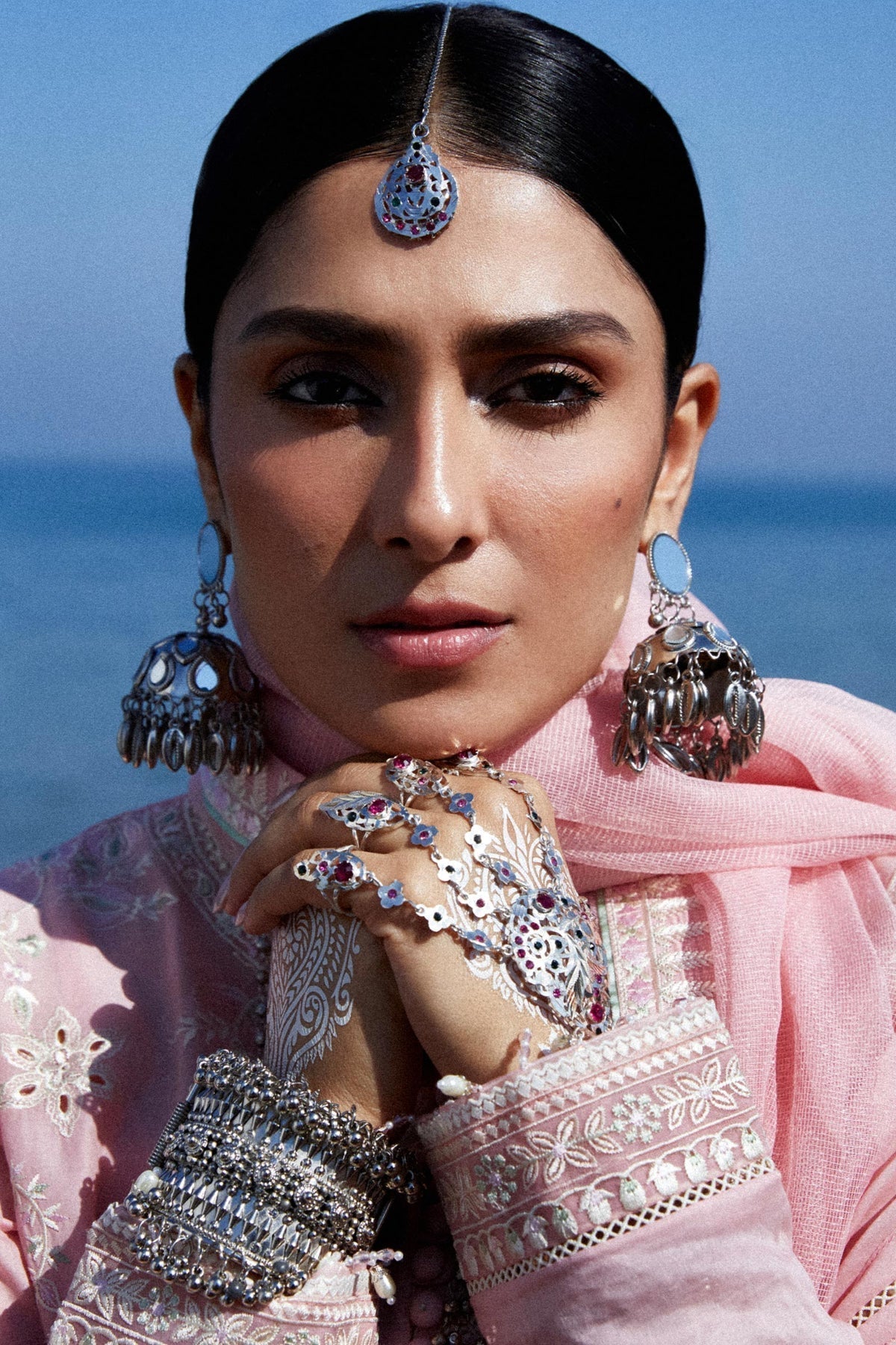 Zara Shahjahan | Luxury Lawn 24 | AMIRA-5A - Rang-e-Khaas