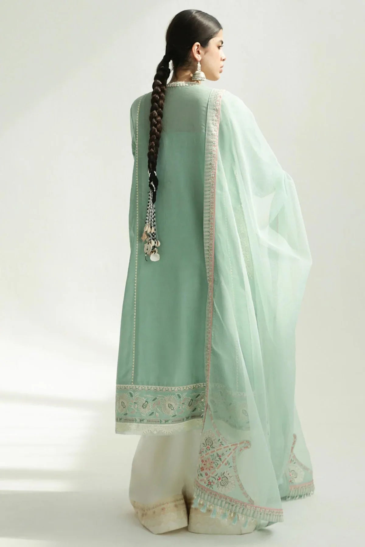 Zara Shahjahan | Luxury Lawn 24 | AMIRA-5B - Rang-e-Khaas