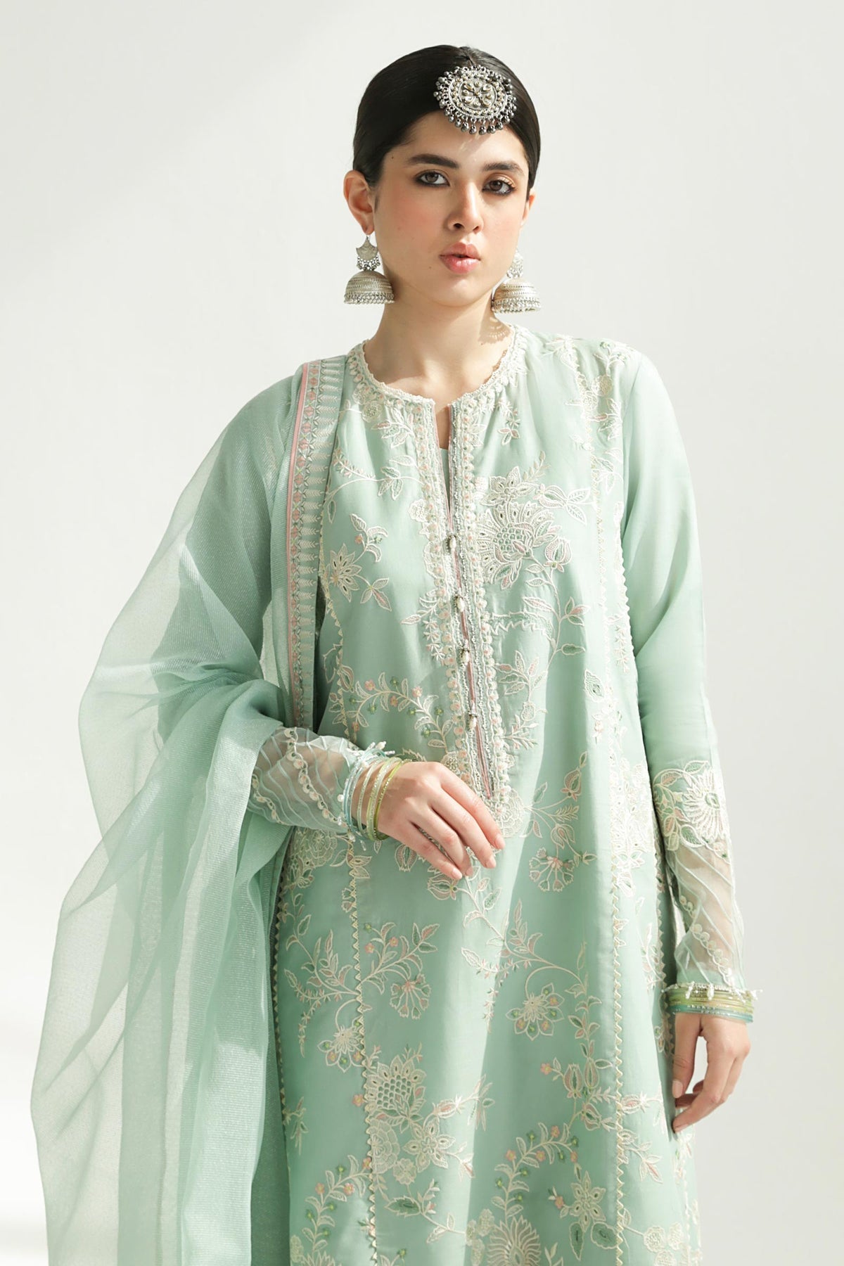 Zara Shahjahan | Luxury Lawn 24 | AMIRA-5B - Rang-e-Khaas