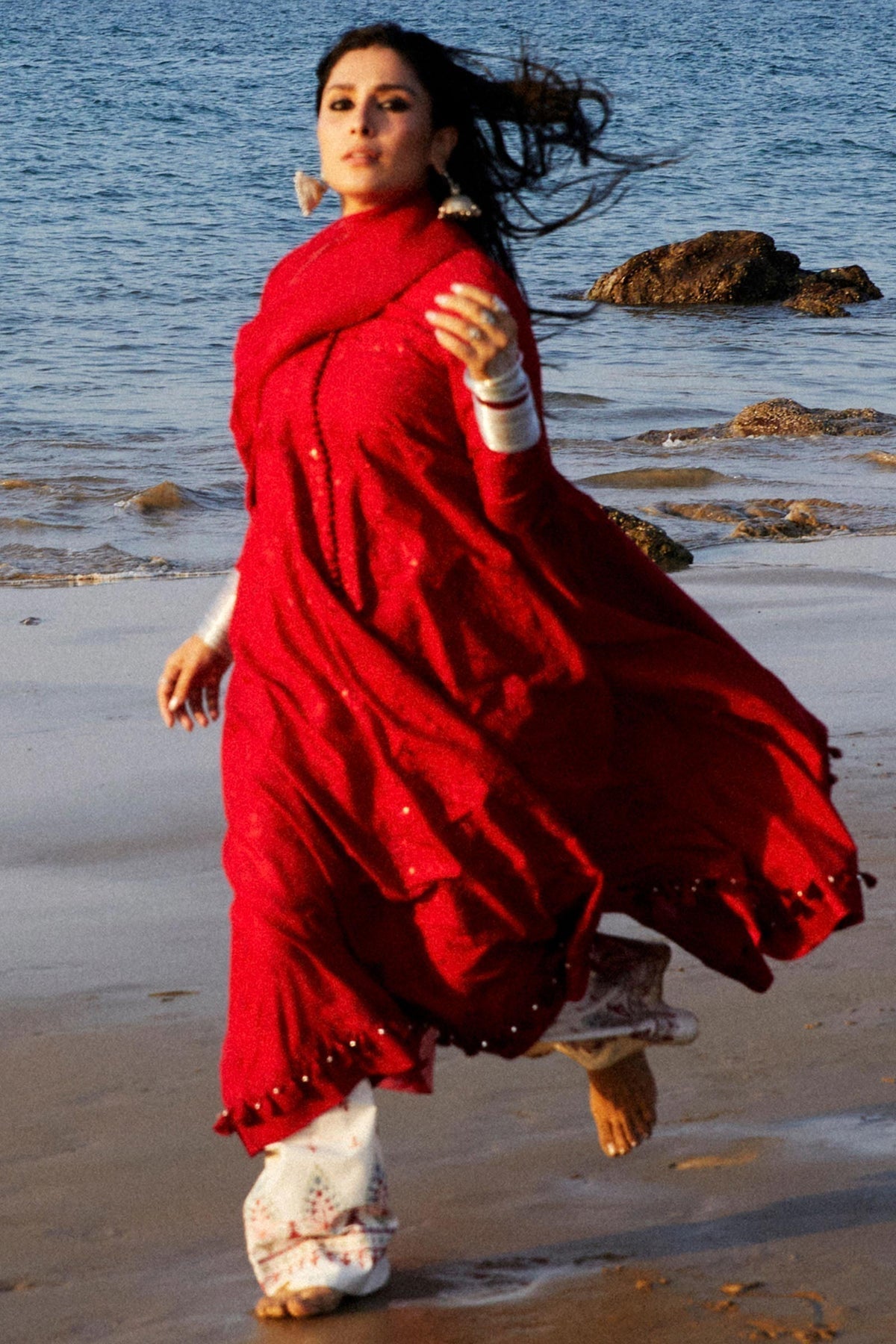 Zara Shahjahan | Luxury Lawn 24 | DEENA-12A - Rang-e-Khaas