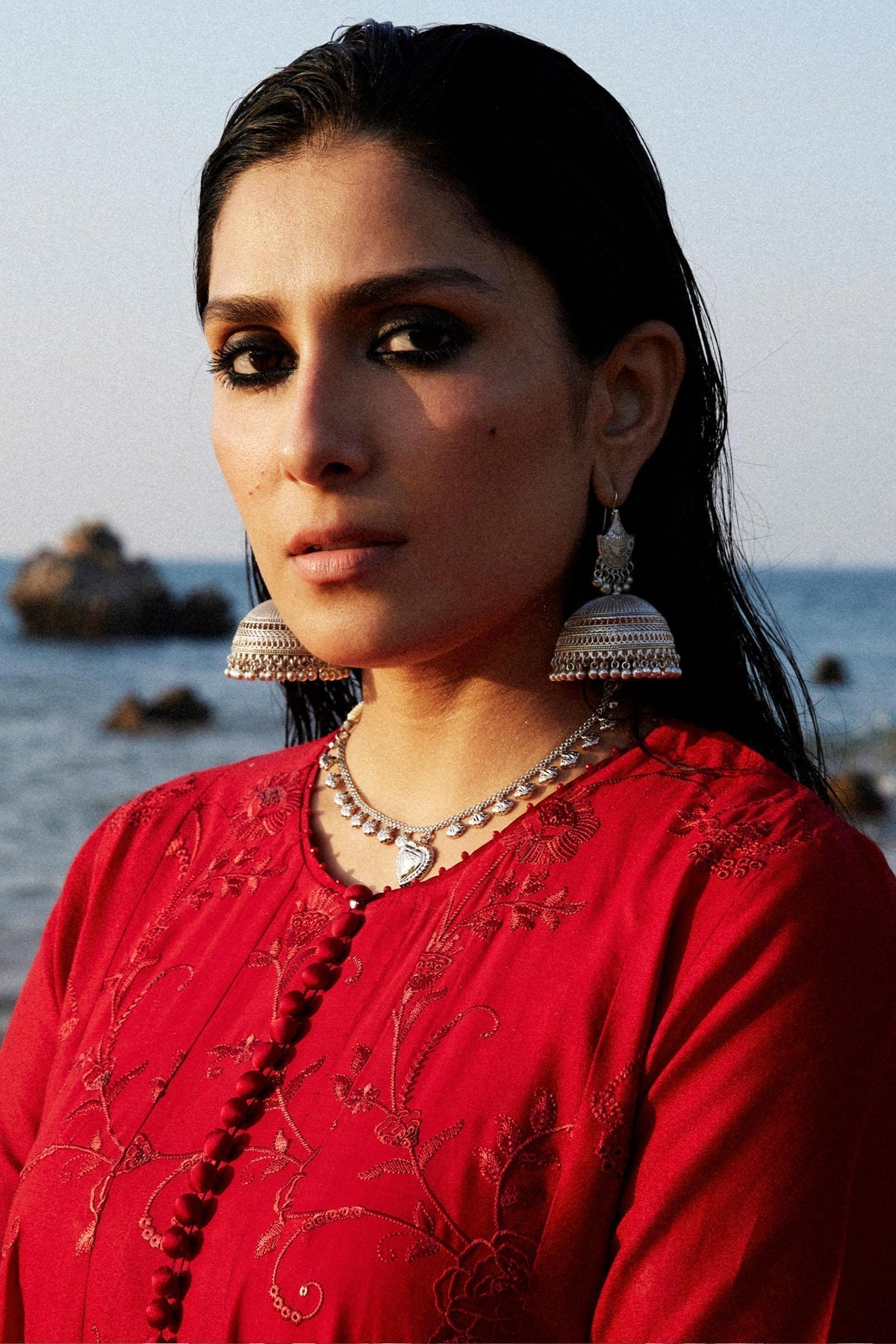 Zara Shahjahan | Luxury Lawn 24 | DEENA-12A - Rang-e-Khaas