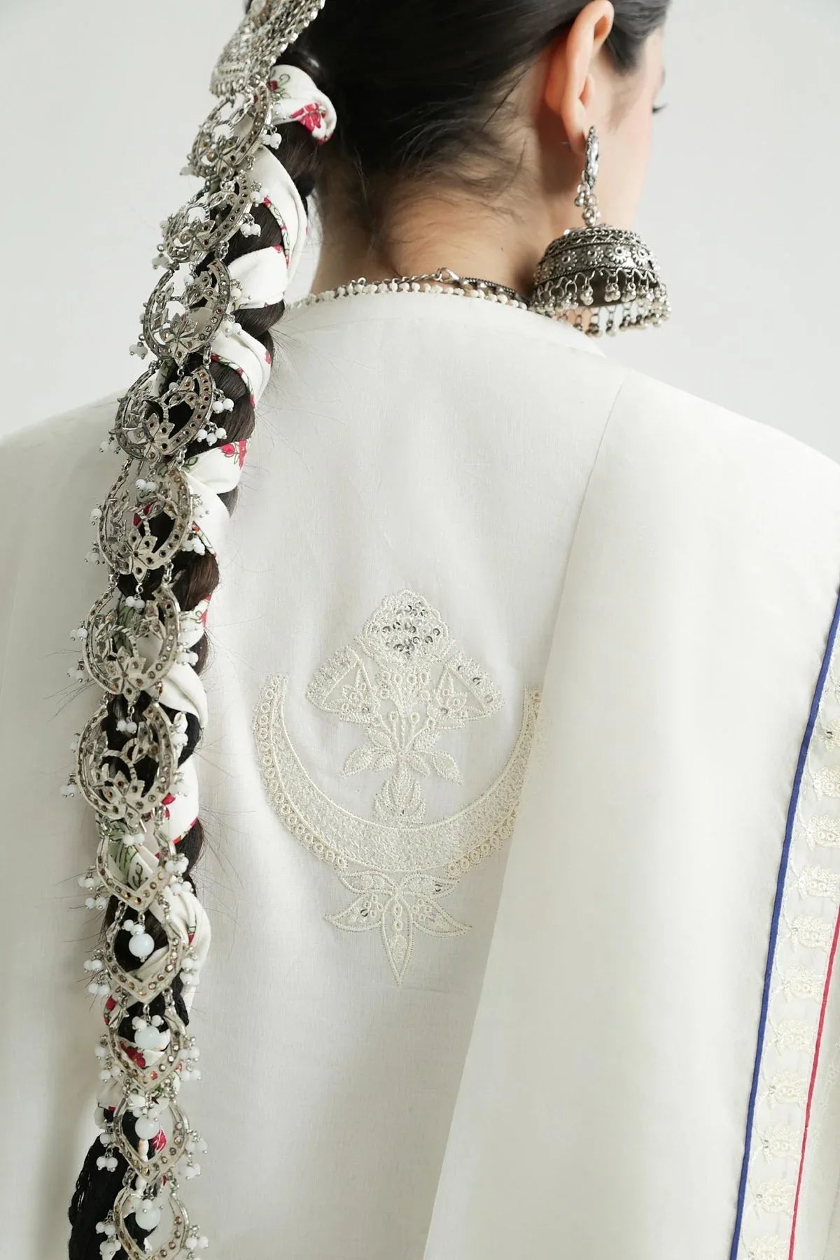 Zara Shahjahan | Luxury Lawn 24 | DEENA-12B - Rang-e-Khaas