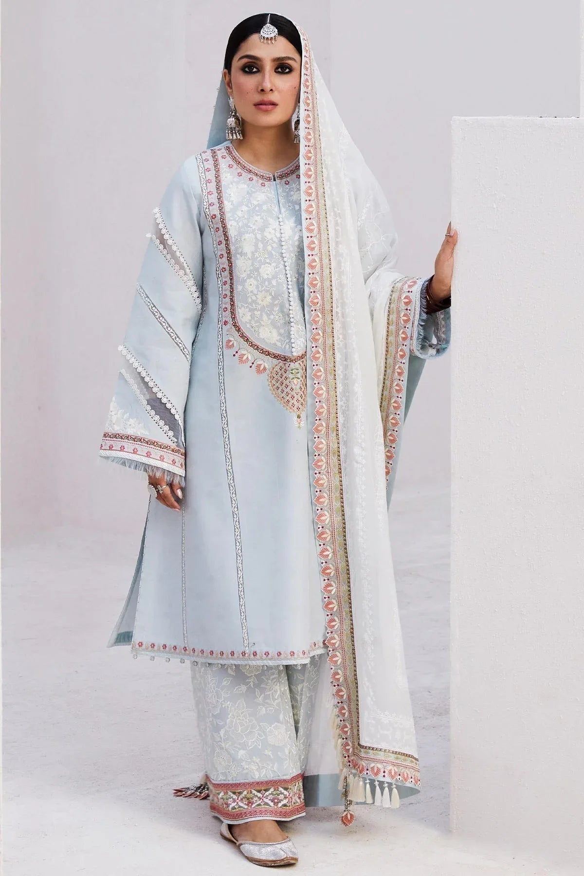 Zara Shahjahan | Luxury Lawn 24 | DILARA-15B - Rang-e-Khaas