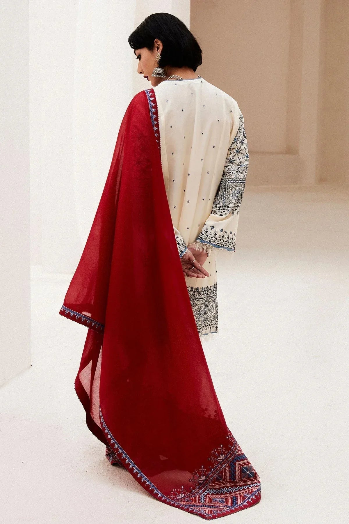 Zara Shahjahan | Luxury Lawn 24 | DIYA-2A - Rang-e-Khaas