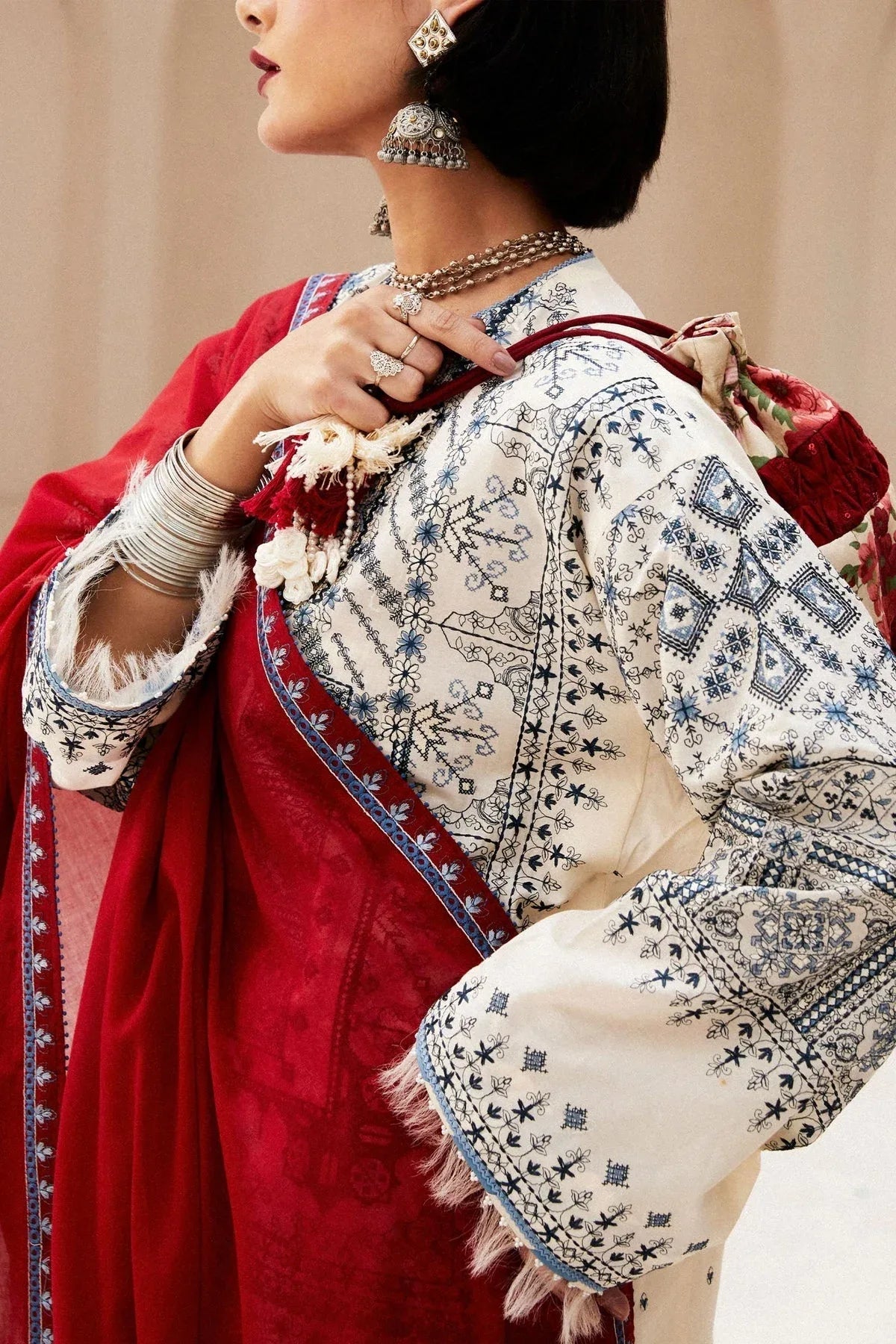 Zara Shahjahan | Luxury Lawn 24 | DIYA-2A - Rang-e-Khaas