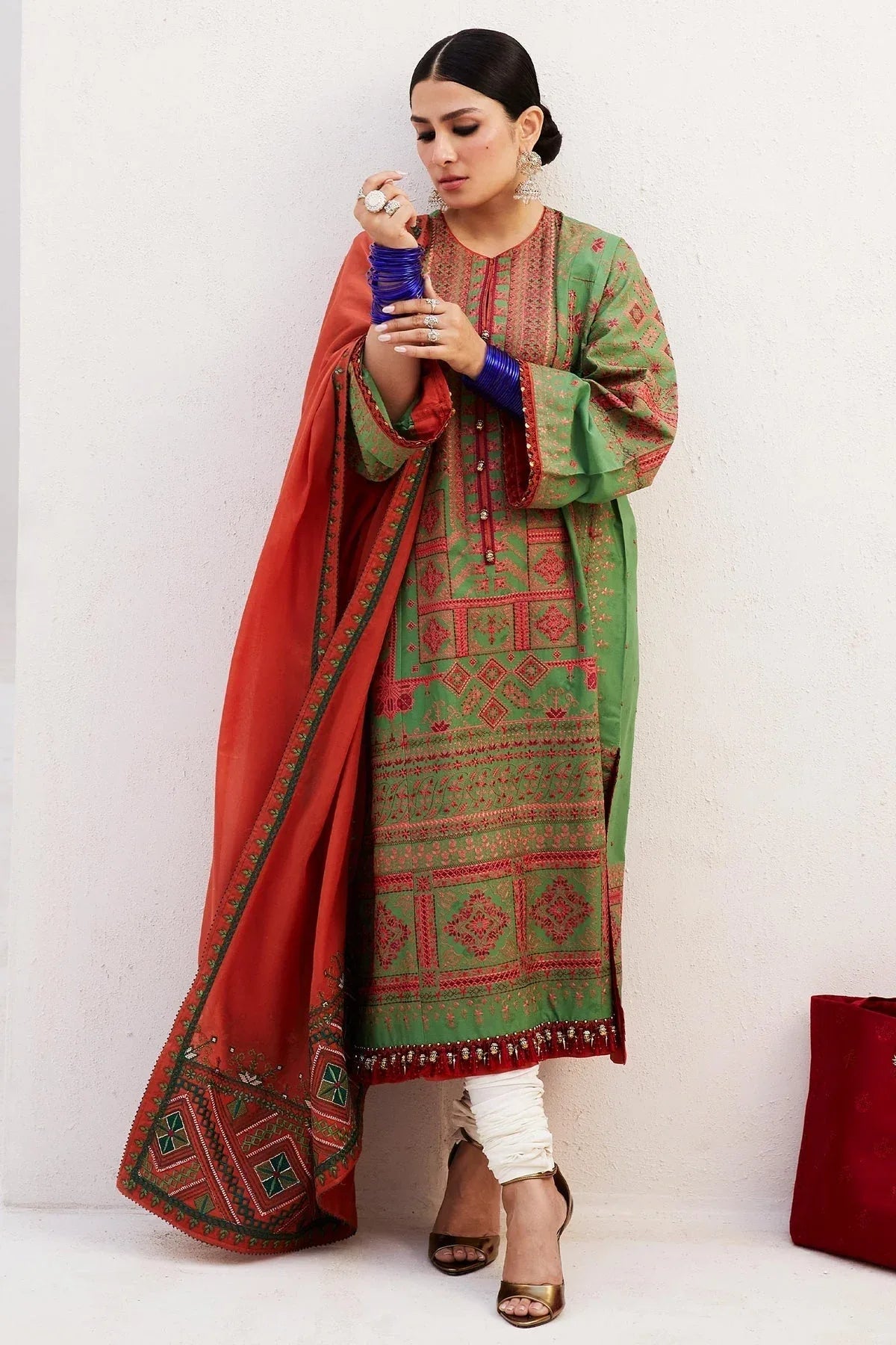 Zara Shahjahan | Luxury Lawn 24 | DIYA-2B - Rang-e-Khaas