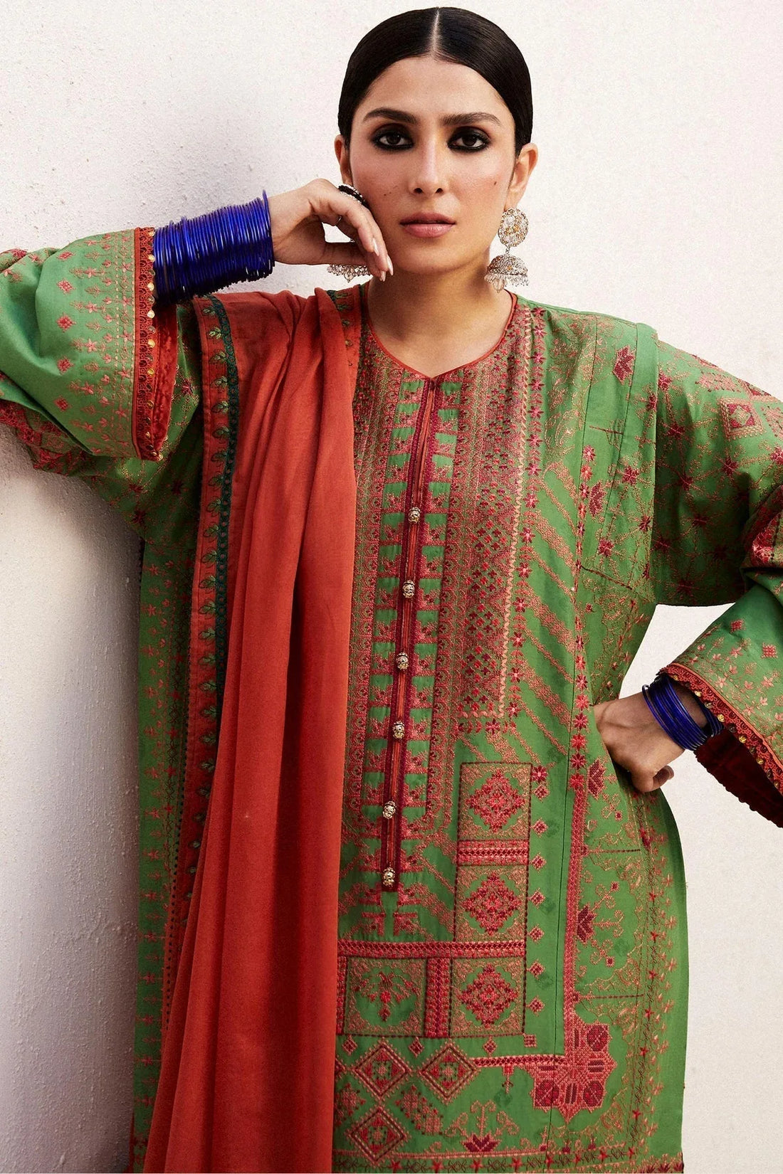 Zara Shahjahan | Luxury Lawn 24 | DIYA-2B - Rang-e-Khaas