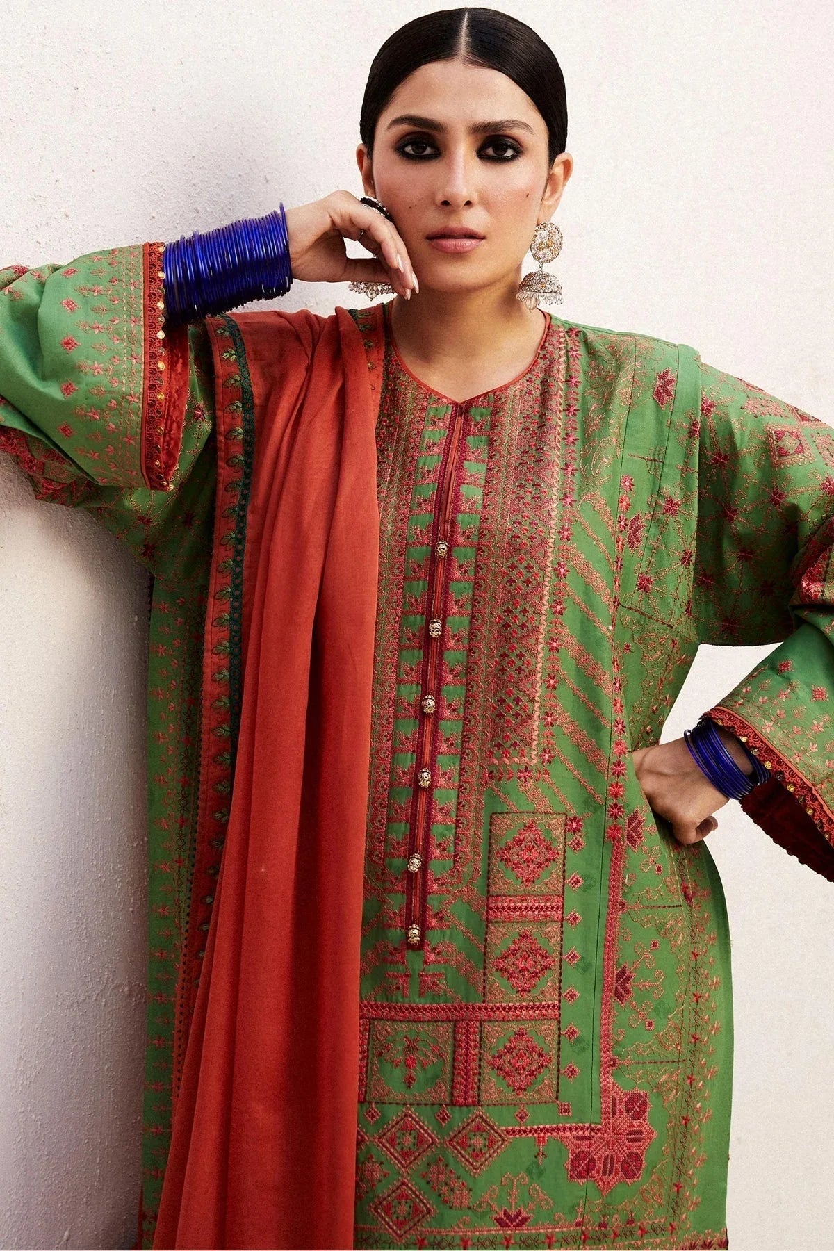 Zara Shahjahan | Luxury Lawn 24 | DIYA-2B - Rang-e-Khaas