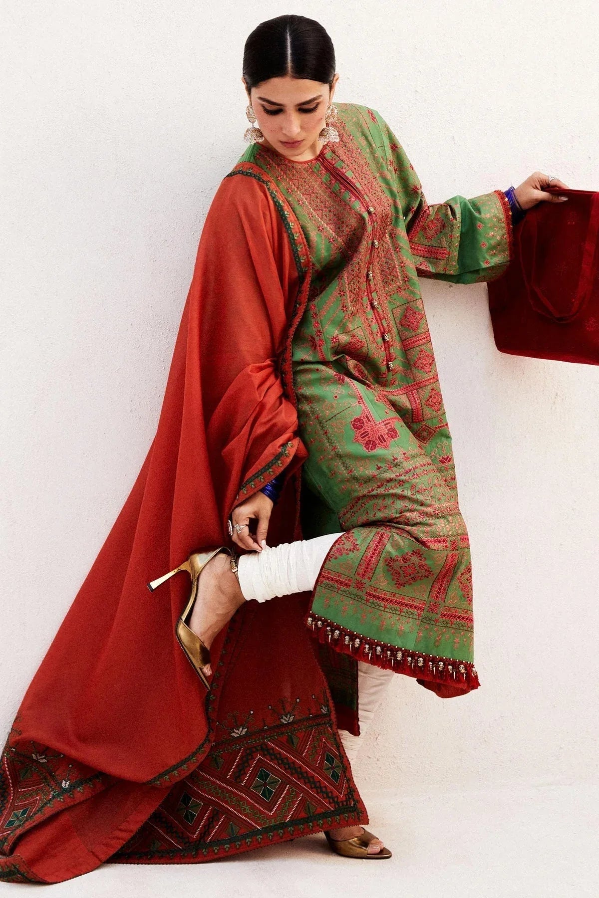 Zara Shahjahan | Luxury Lawn 24 | DIYA-2B - Rang-e-Khaas