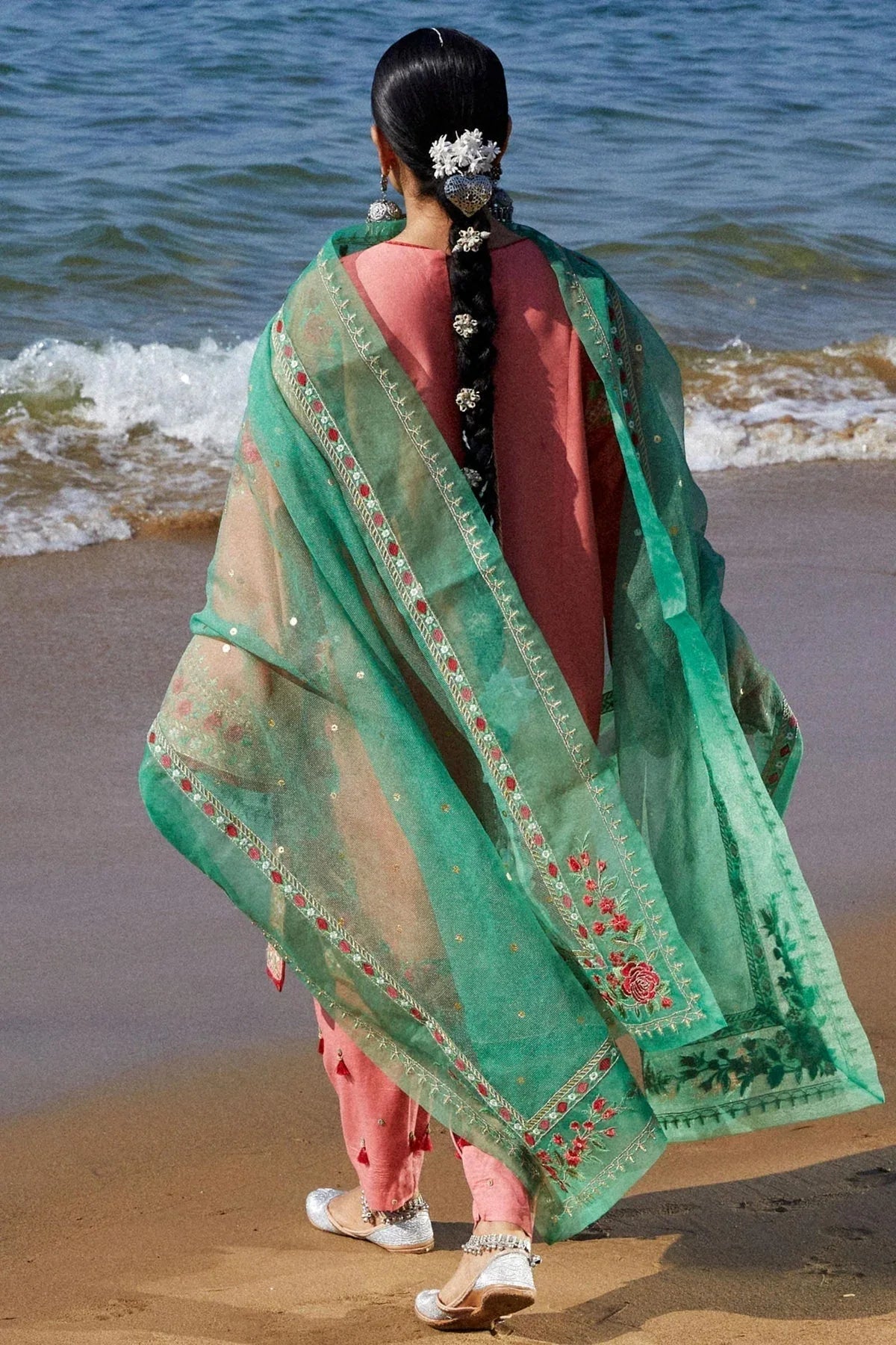 Zara Shahjahan | Luxury Lawn 24 | JIYA-6A - Rang-e-Khaas
