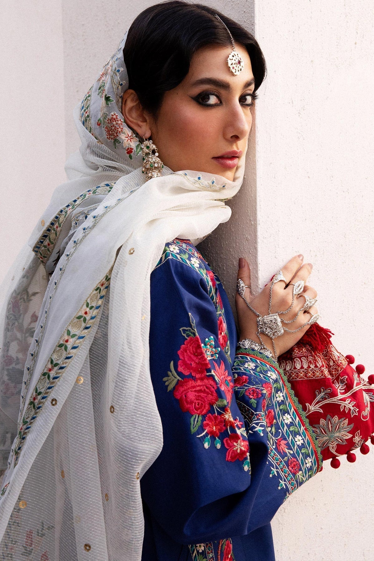 Zara Shahjahan | Luxury Lawn 24 | JIYA-6B - Rang-e-Khaas
