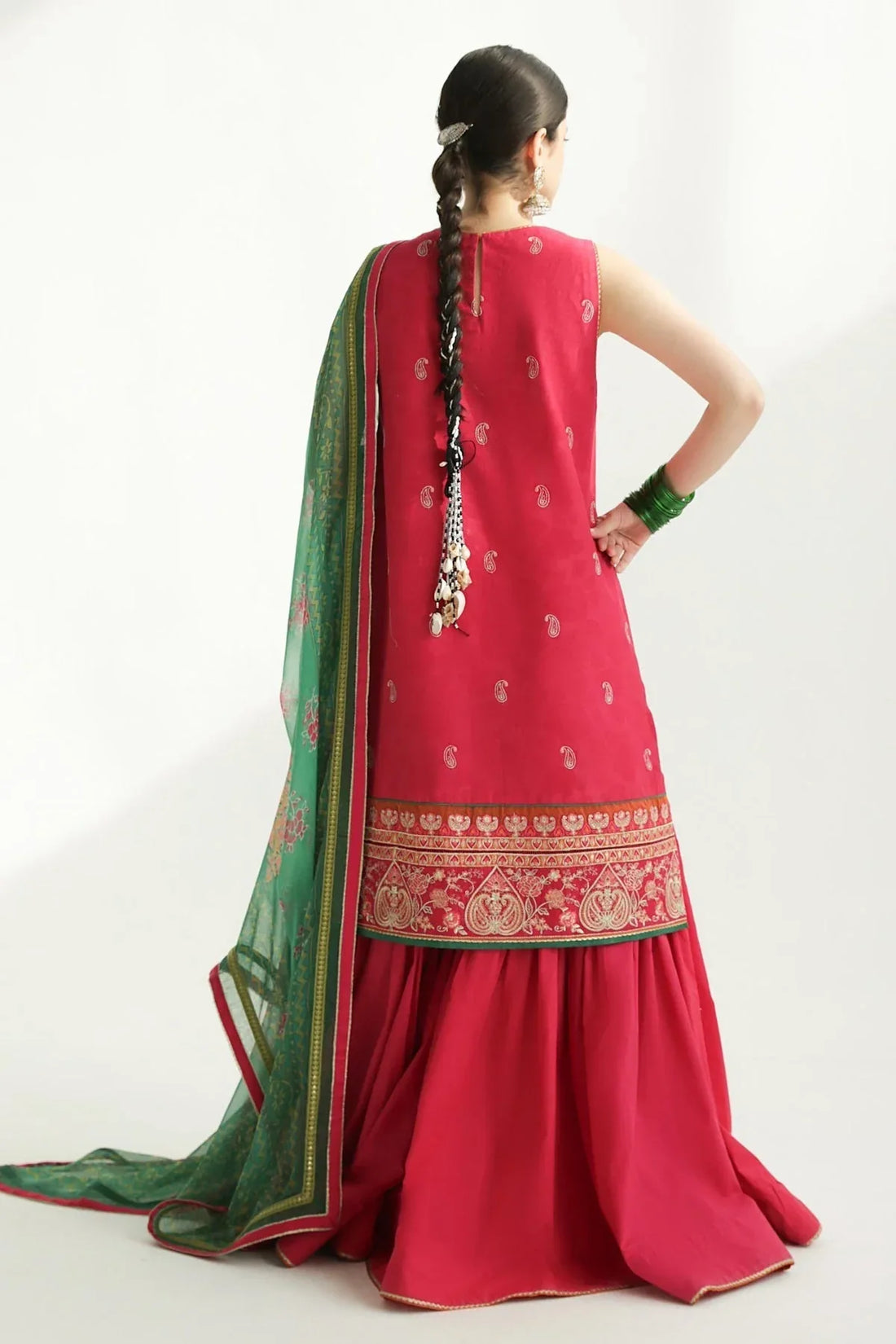 Zara Shahjahan | Luxury Lawn 24 | KORINA-3B - Rang-e-Khaas