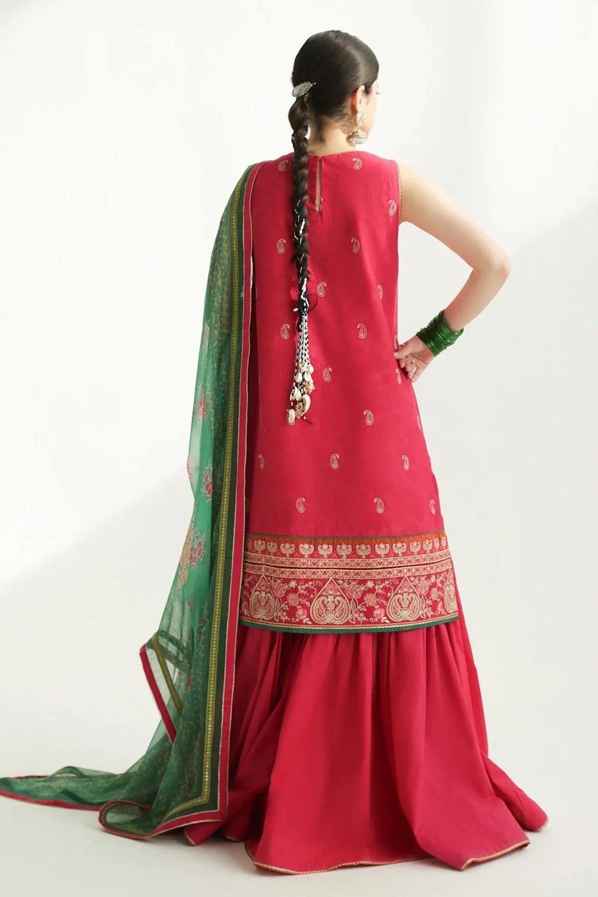 Zara Shahjahan | Luxury Lawn 24 | KORINA-3B - Rang-e-Khaas