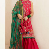 Zara Shahjahan | Luxury Lawn 24 | KORINA-3B - Rang-e-Khaas